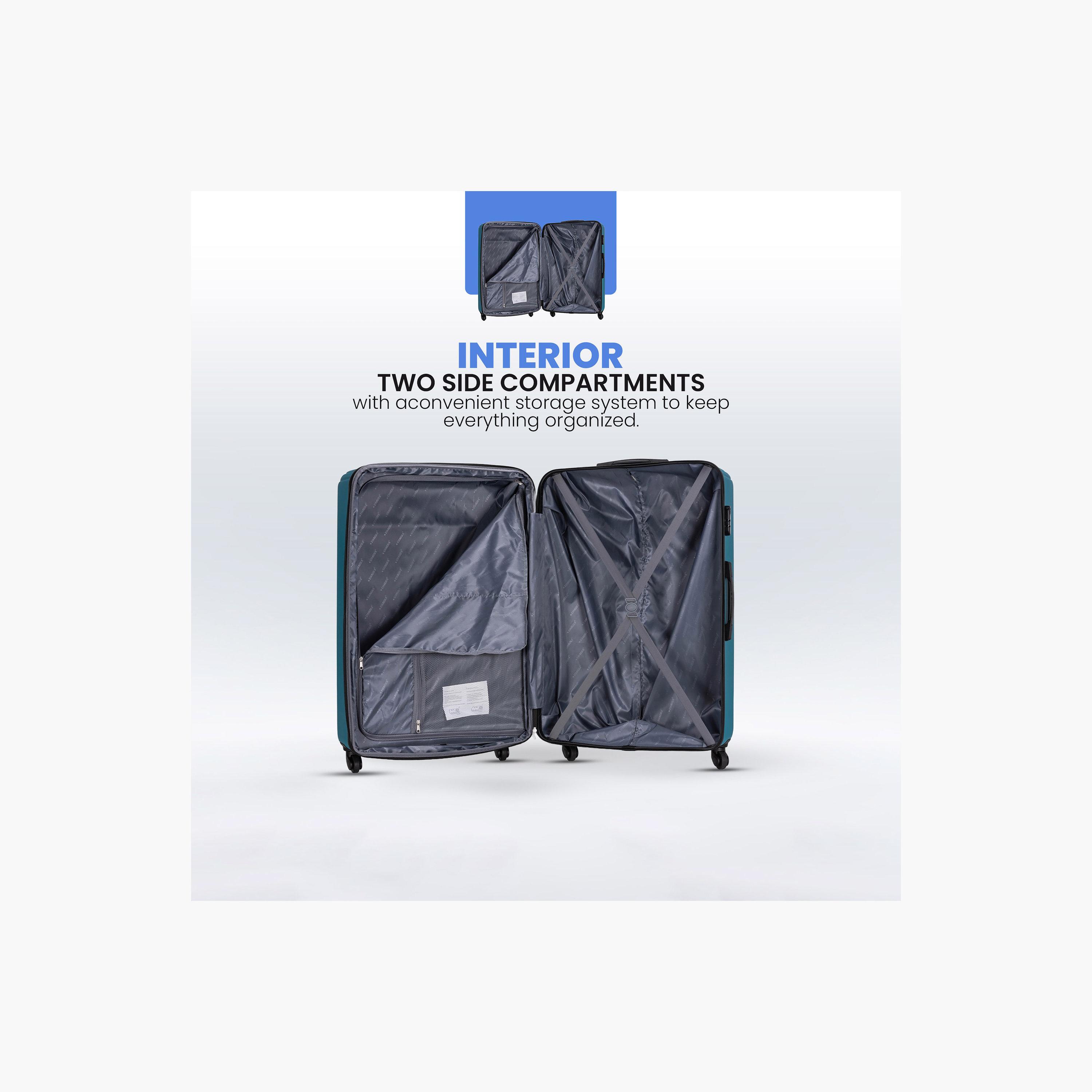 ستار جولد - طقم  4 شنط بعجلات دوارة من مادة ABS جوانب صلبة وأربع عجلات مع قفل رقمي-travel-luggagesandbags-luggage-image-2