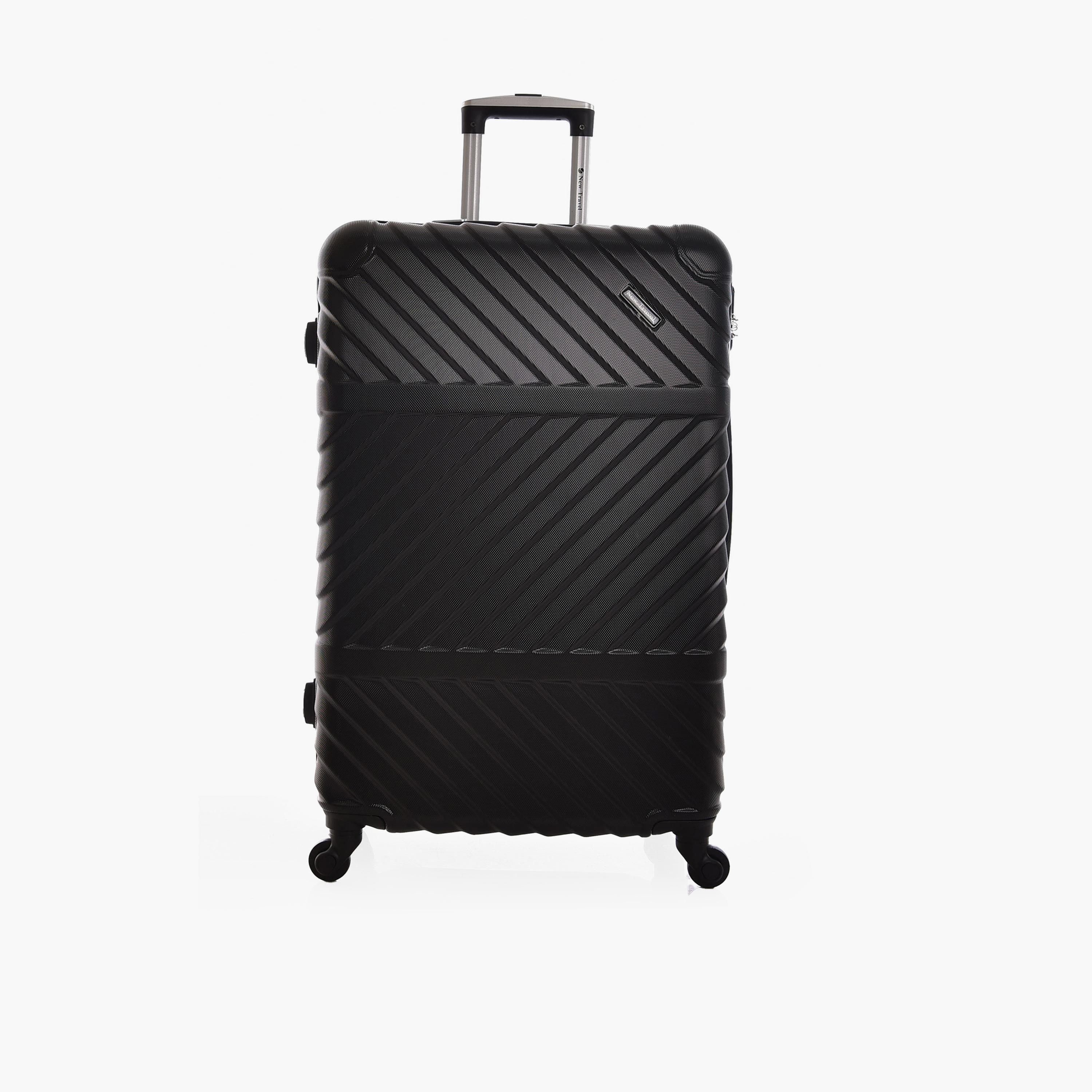 New Travel Set of 3 ABS Hard Sided 4-Wheeler Spinner Trolley Bag with Combination Lock-travel-luggagesandbags-luggage-image-4