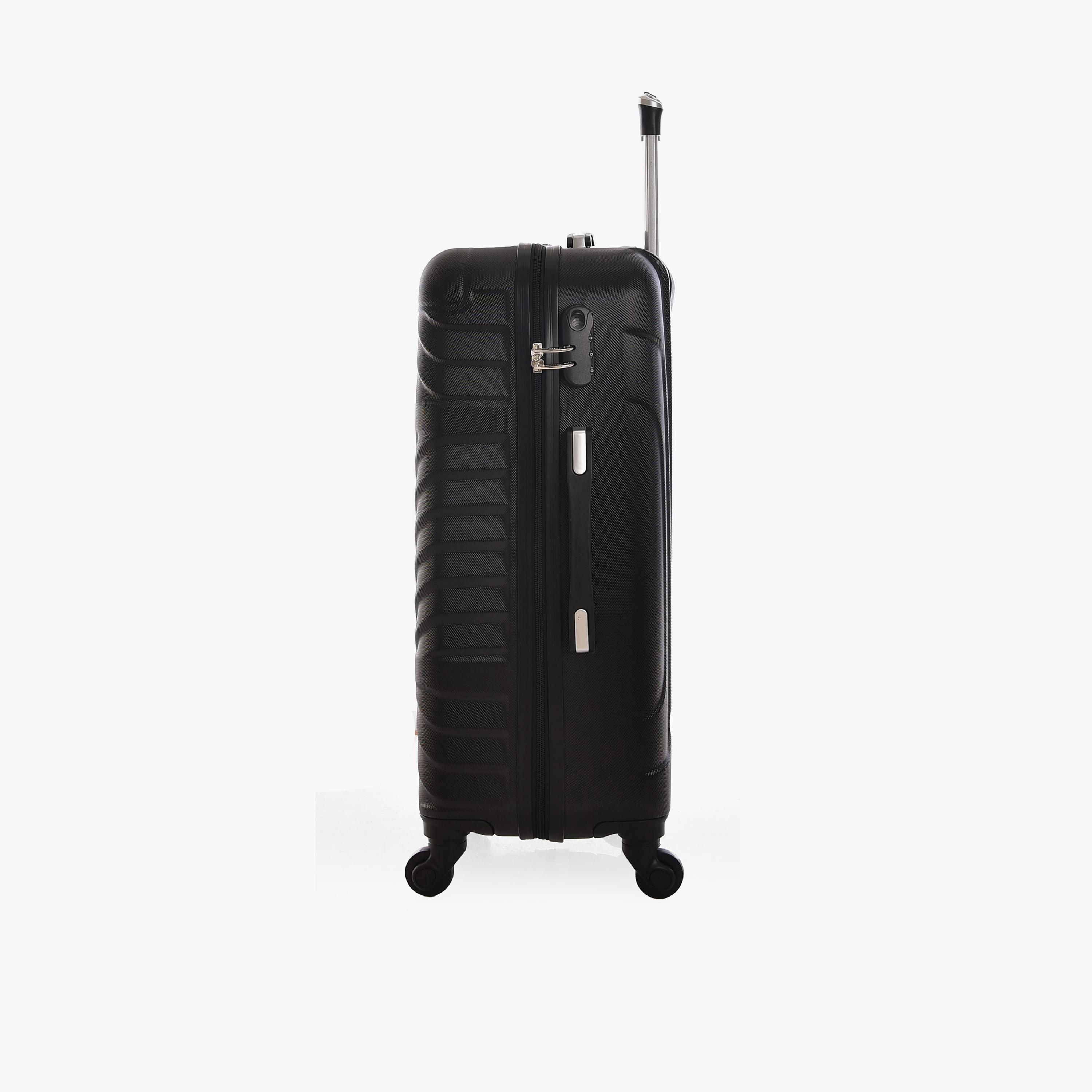 New Travel Set of 3 ABS Hard Sided 4-Wheeler Spinner Trolley Bag with Combination Lock-travel-luggagesandbags-luggage-image-5
