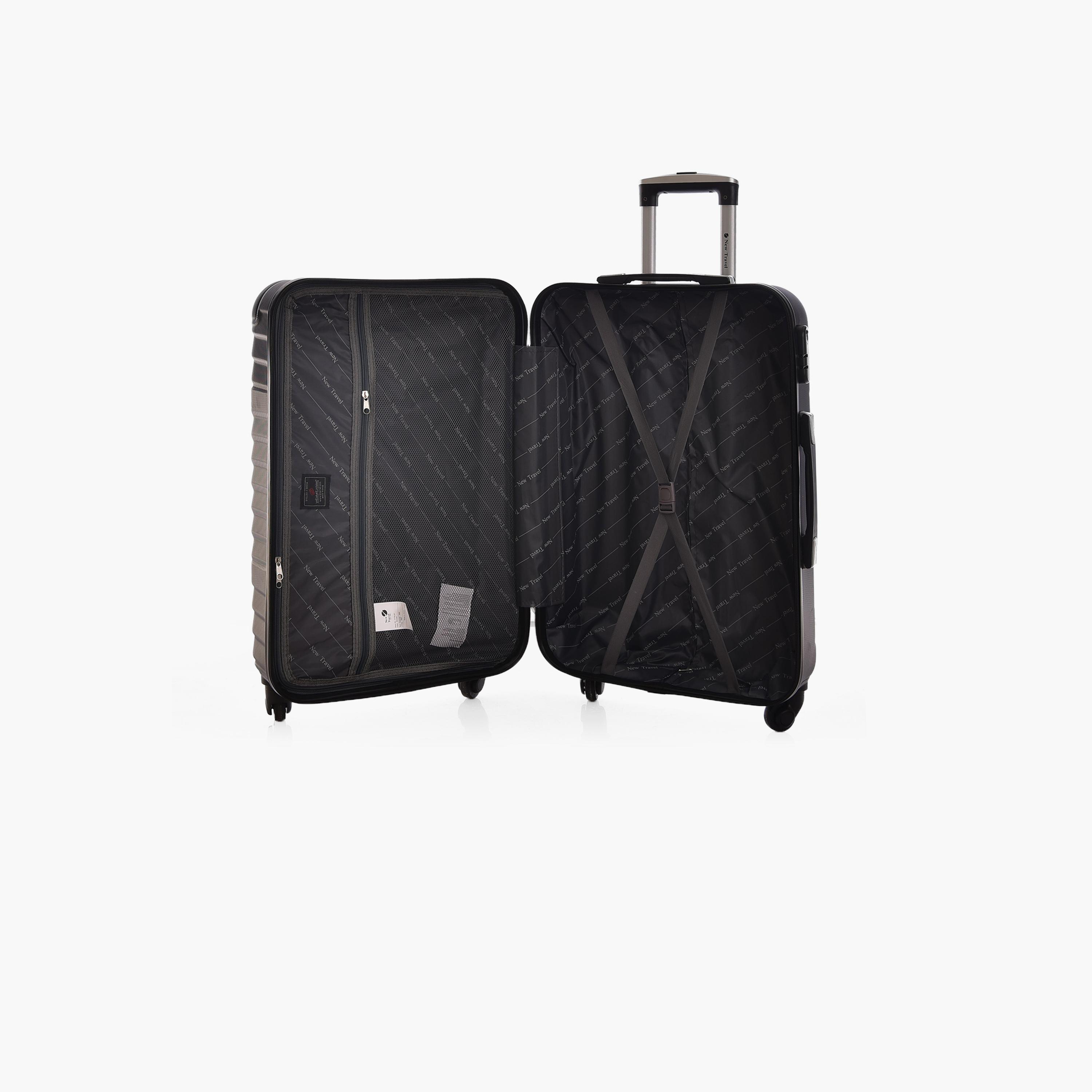 New Travel Set of 3 ABS Hard Sided 4-Wheeler Spinner Trolley Bag with Combination Lock-travel-luggagesandbags-luggage-image-6