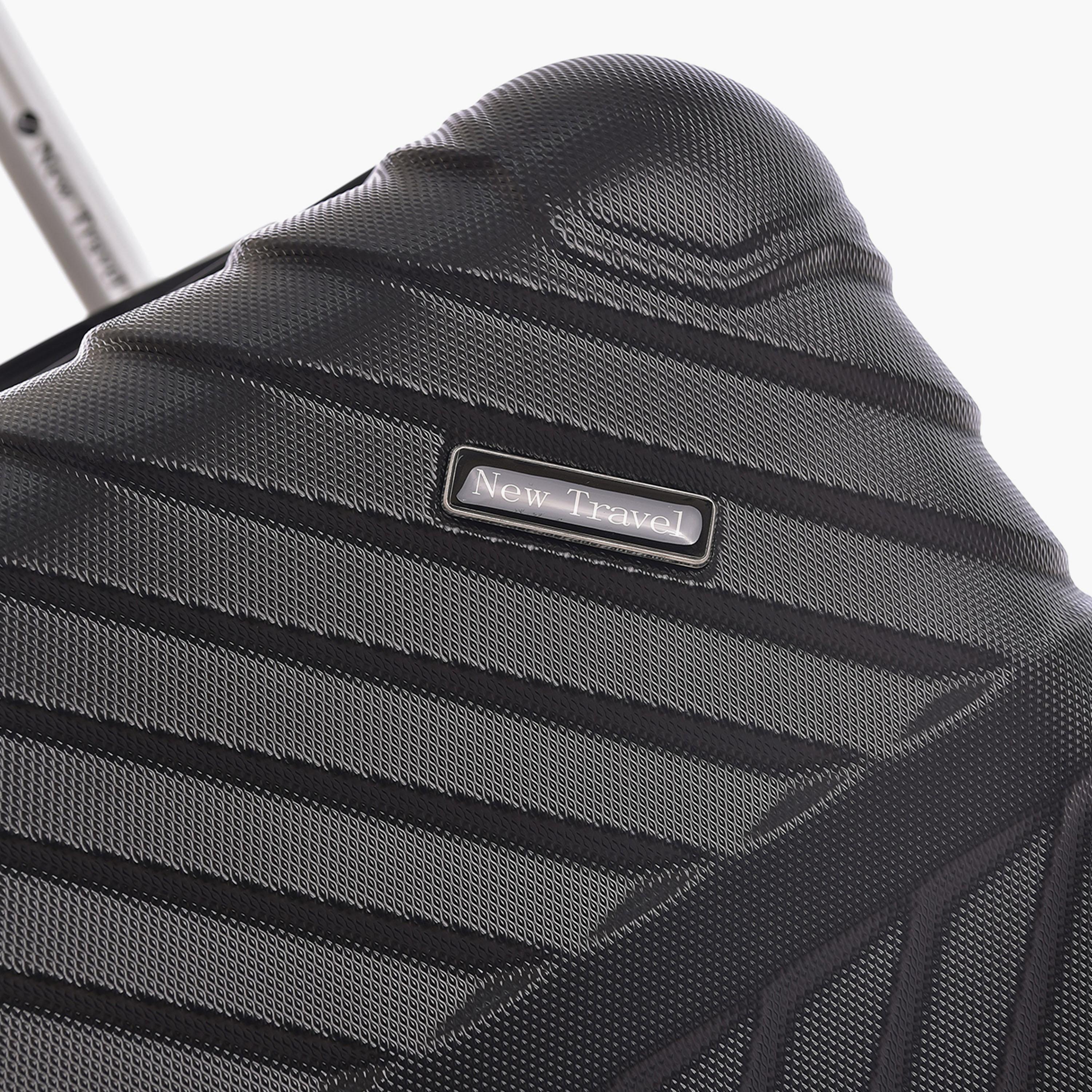 New Travel Set of 3 ABS Hard Sided 4-Wheeler Spinner Trolley Bag with Combination Lock-travel-luggagesandbags-luggage-image-9