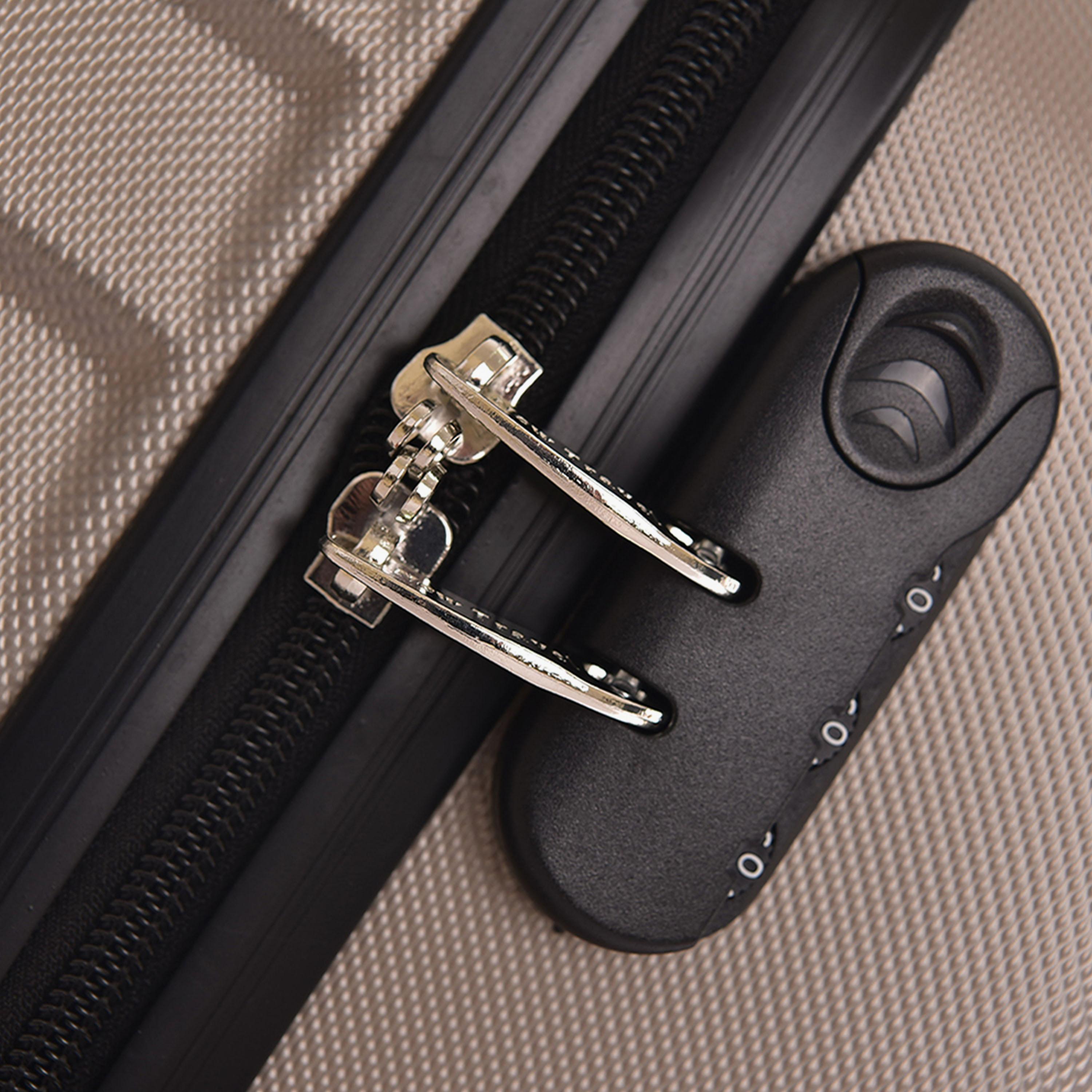New Travel Set of 3 ABS Hard Sided 4-Wheeler Spinner Trolley Bag with Combination Lock-travel-luggagesandbags-luggage-image-10