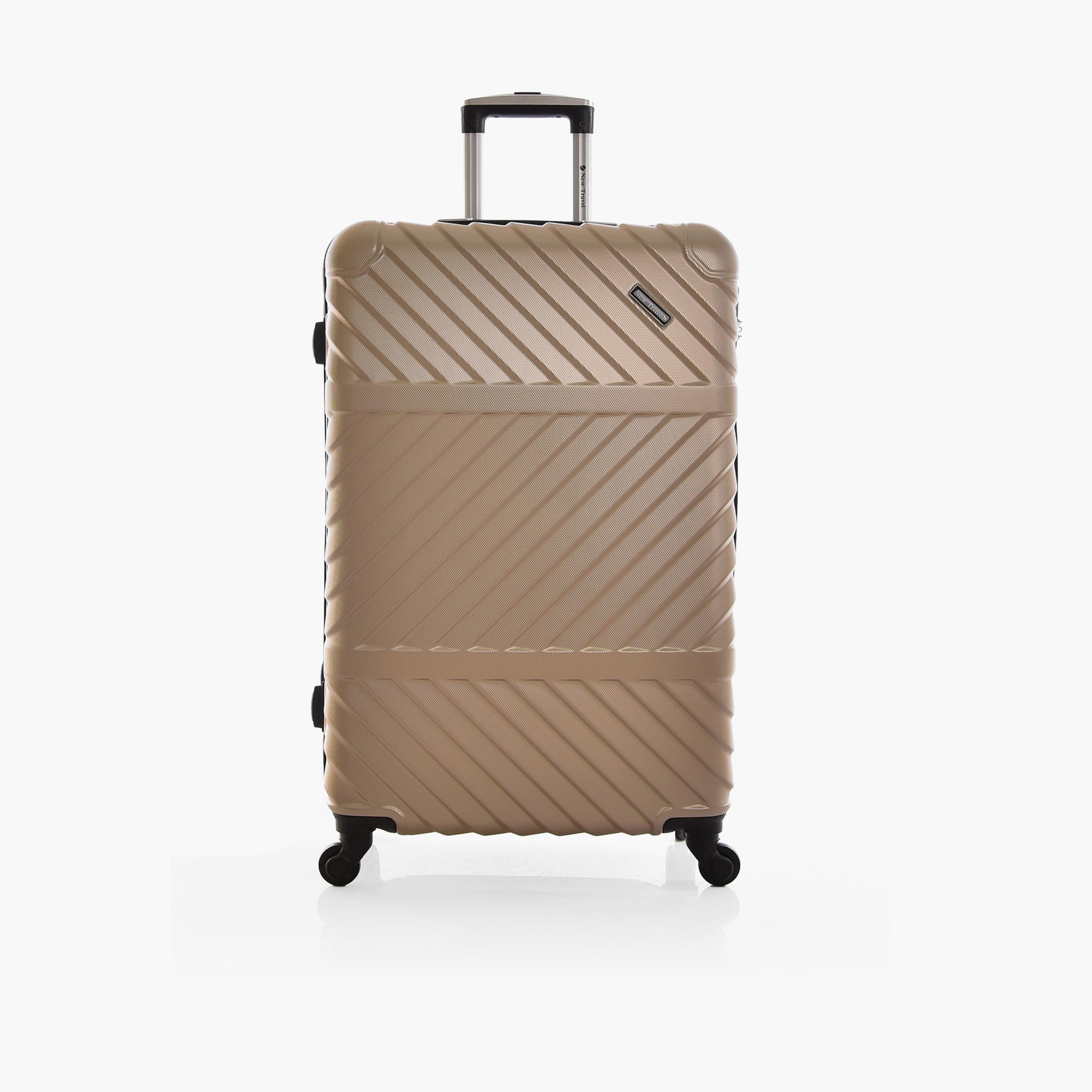 New Travel Set of 3 ABS Hard Sided 4-Wheeler Spinner Trolley Bag with Combination Lock-travel-luggagesandbags-luggage-image-4