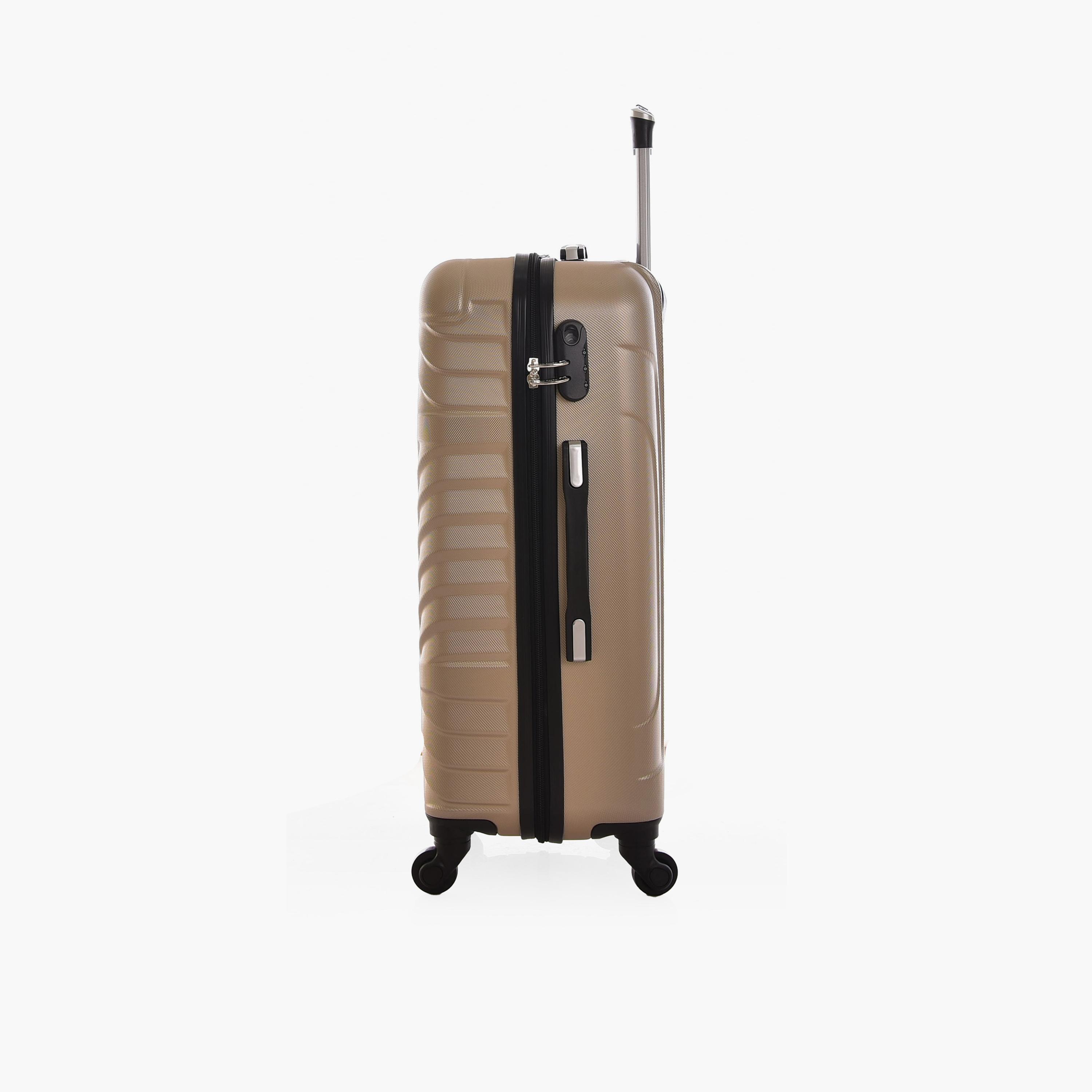 New Travel Set of 3 ABS Hard Sided 4-Wheeler Spinner Trolley Bag with Combination Lock-travel-luggagesandbags-luggage-image-5