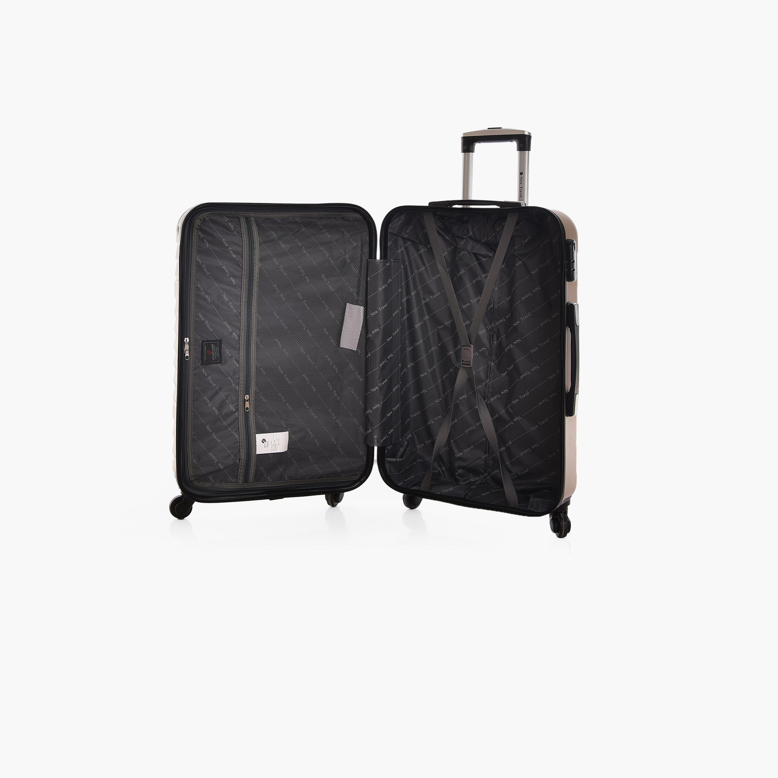 New Travel Set of 3 ABS Hard Sided 4-Wheeler Spinner Trolley Bag with Combination Lock-travel-luggagesandbags-luggage-image-7