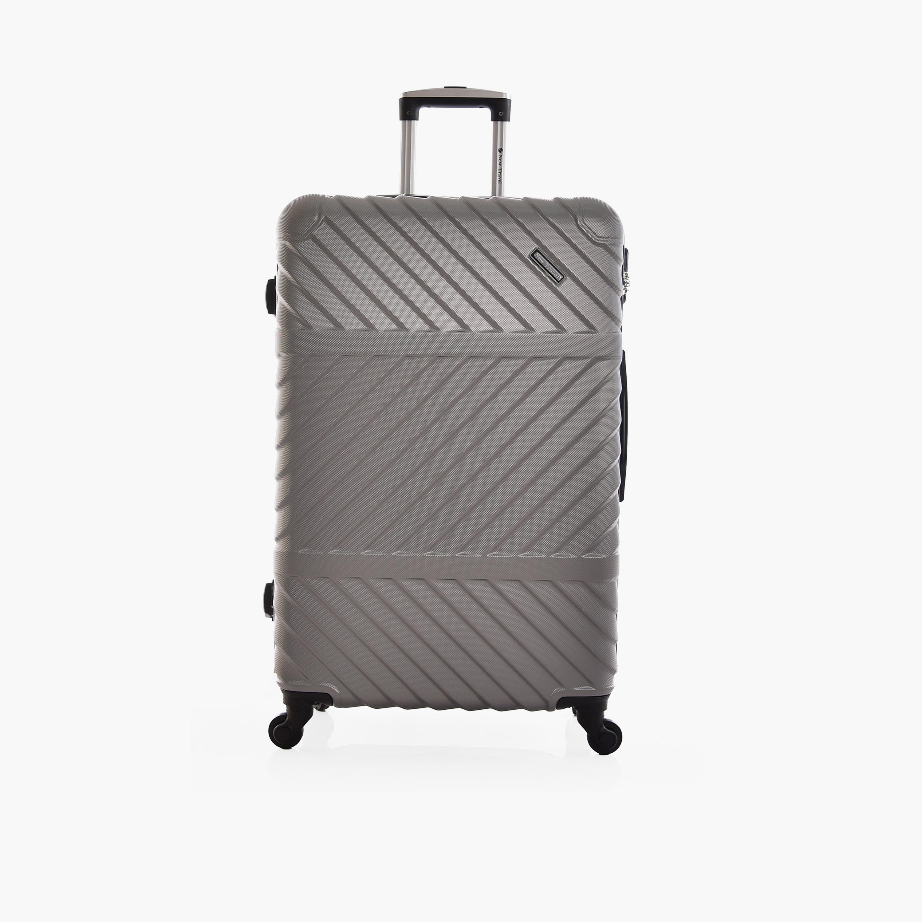 New Travel Set of 3 ABS Hard Sided 4-Wheeler Spinner Trolley Bag with Combination Lock-travel-luggagesandbags-luggage-image-4