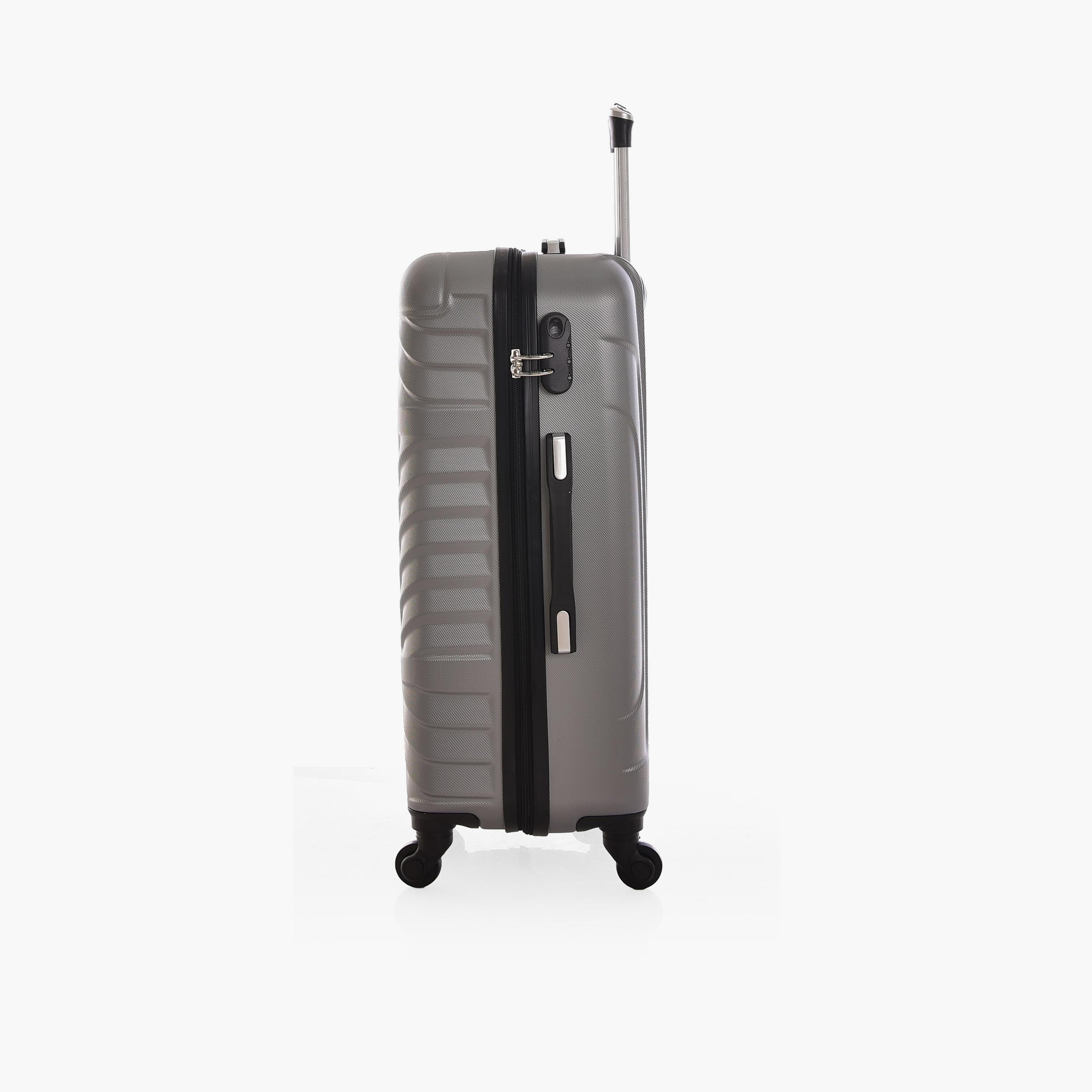 New Travel Set of 3 ABS Hard Sided 4-Wheeler Spinner Trolley Bag with Combination Lock-travel-luggagesandbags-luggage-image-5