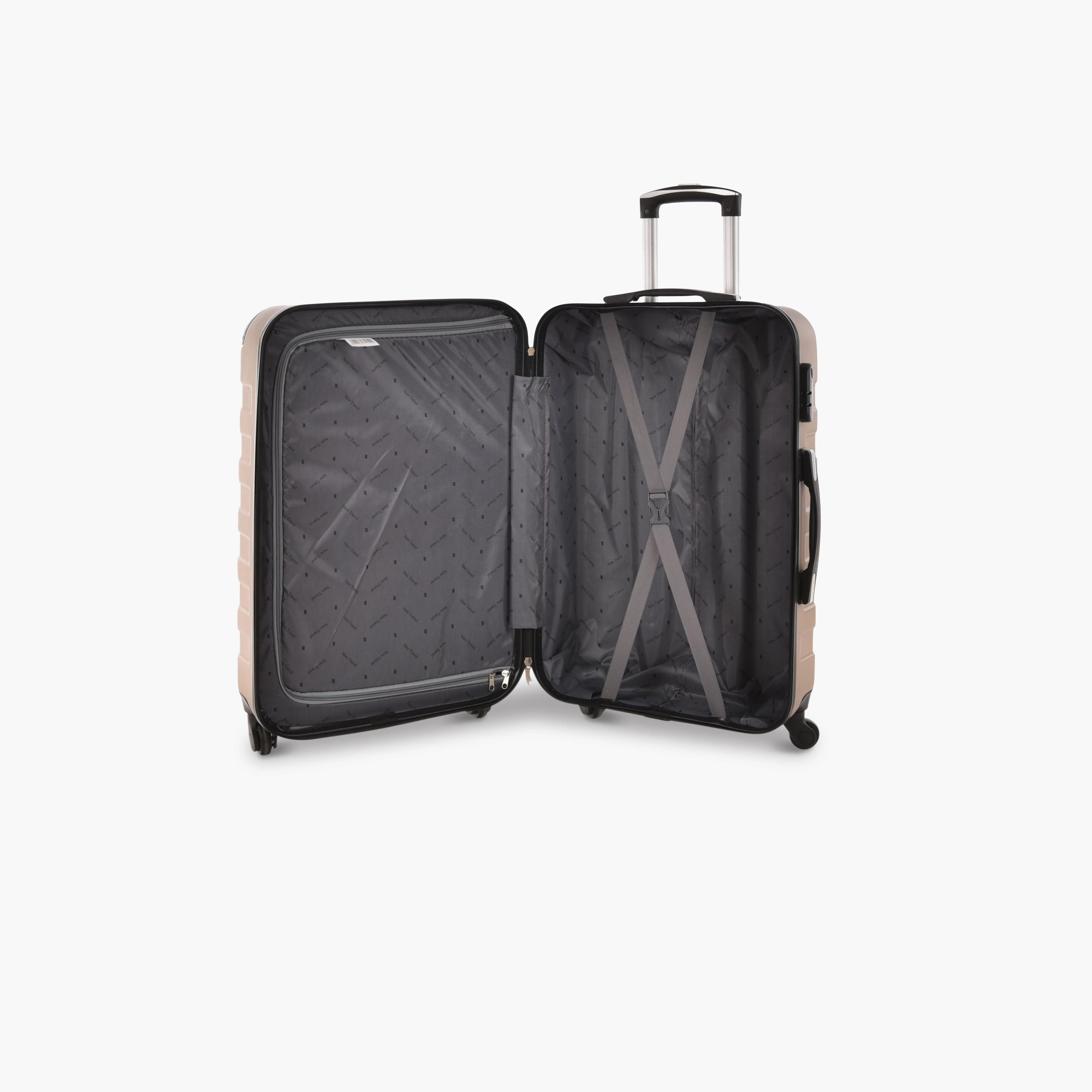 New Travel Set of 4 ABS Hard Sided 4-Wheeler Spinner Trolley Bag with Combination Lock-travel-luggagesandbags-luggage-image-7