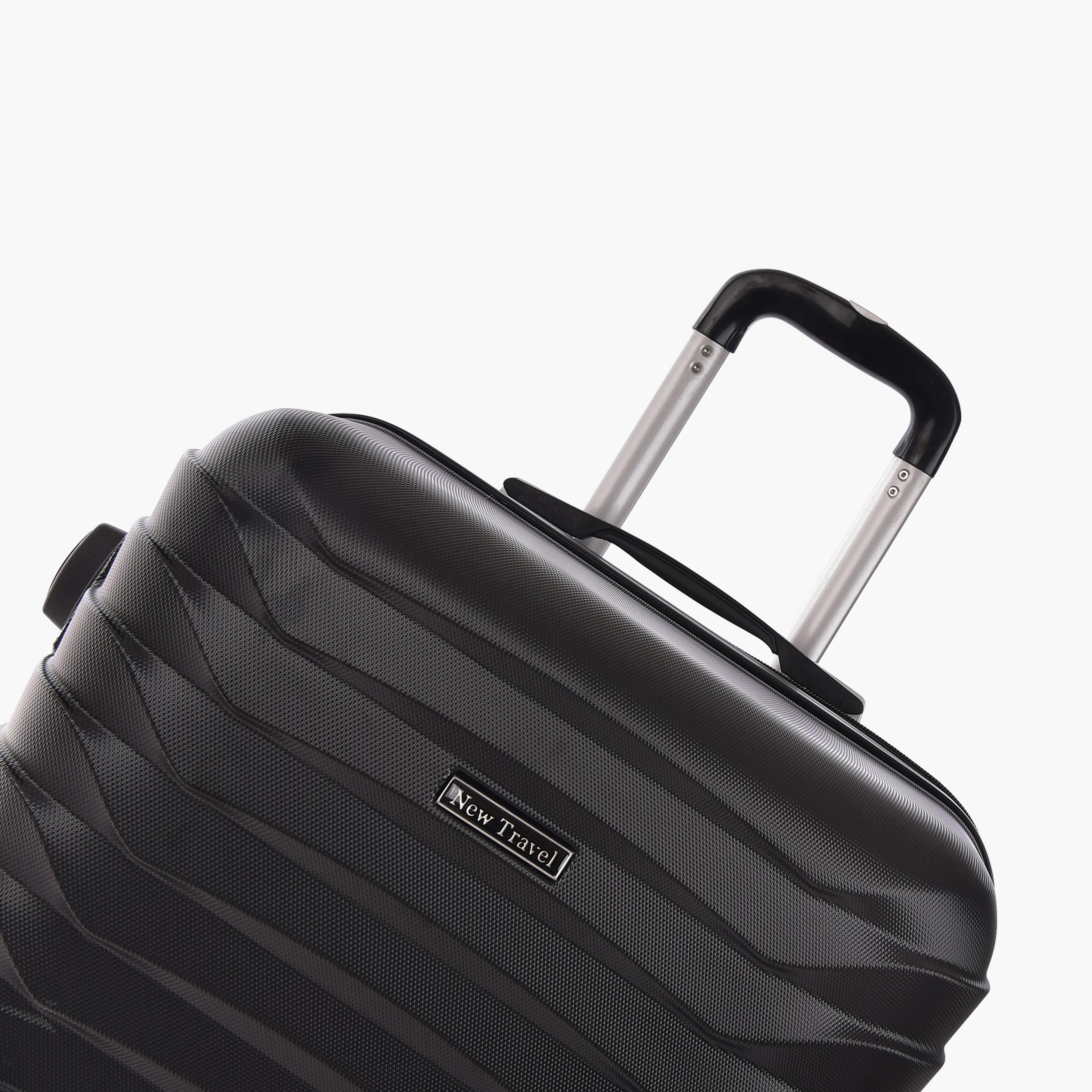 New Travel Set of 4 ABS Hard Sided 4-Wheeler Spinner Trolley Bag with Combination Lock-travel-luggagesandbags-luggage-image-3
