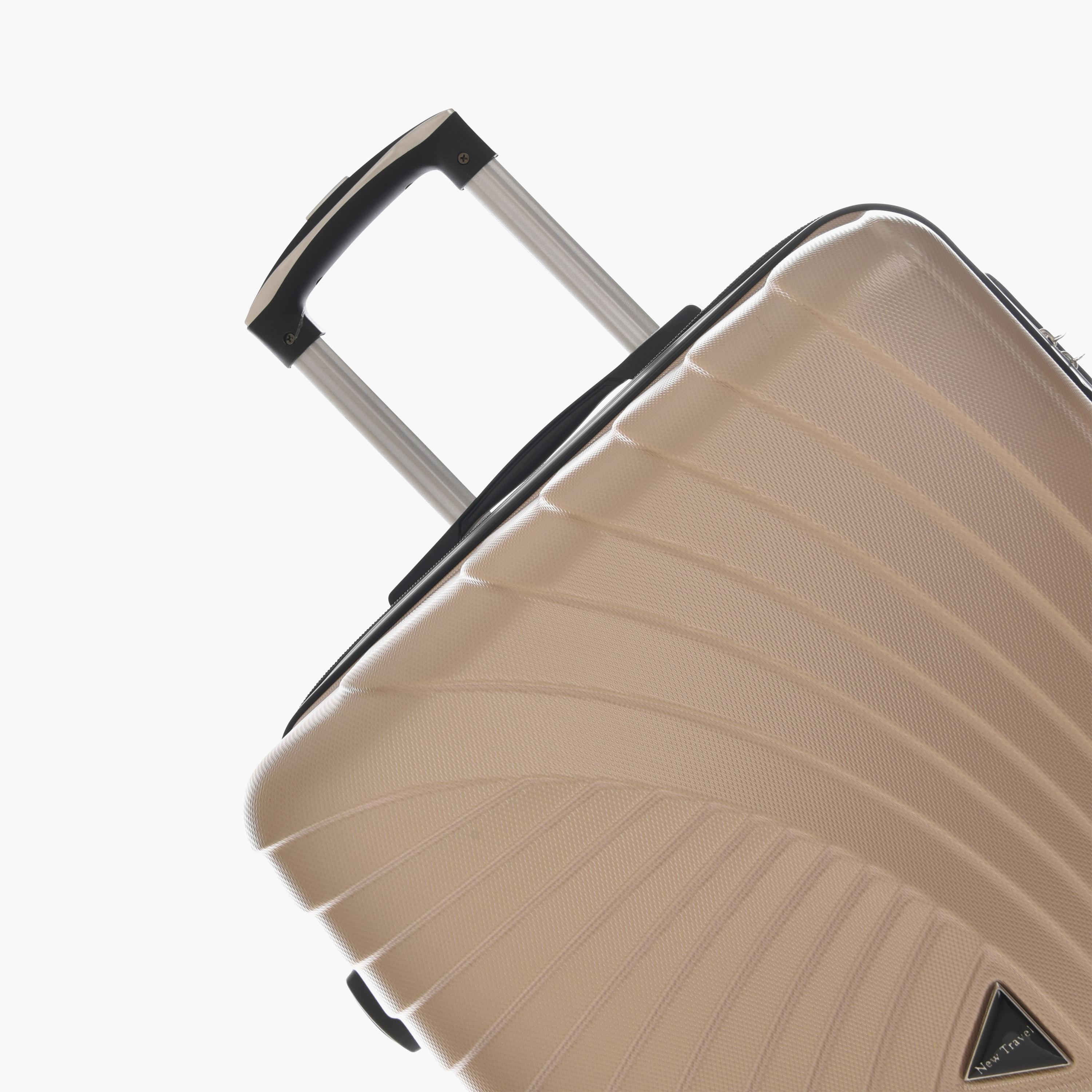 New Travel Set of 3 ABS Hard Sided 4-Wheeler Spinner Trolley Bag with Combination Lock-travel-luggagesandbags-luggage-image-10