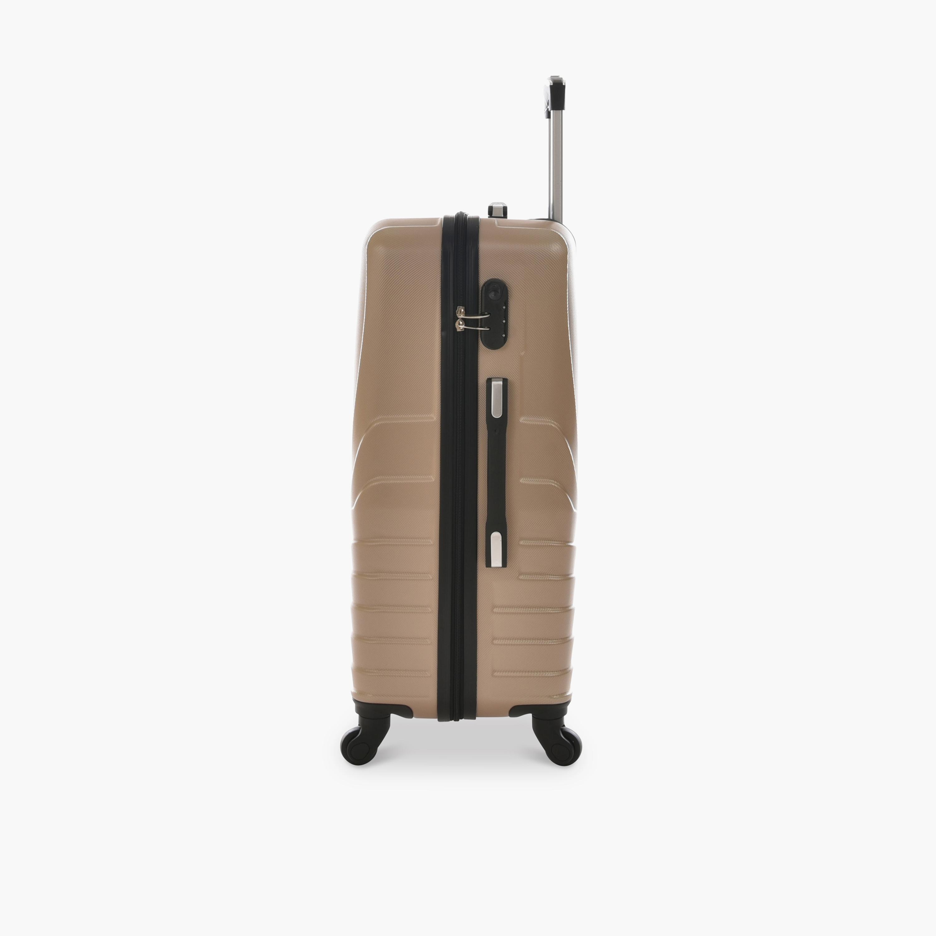 New Travel Set of 3 ABS Hard Sided 4-Wheeler Spinner Trolley Bag with Combination Lock-travel-luggagesandbags-luggage-image-5