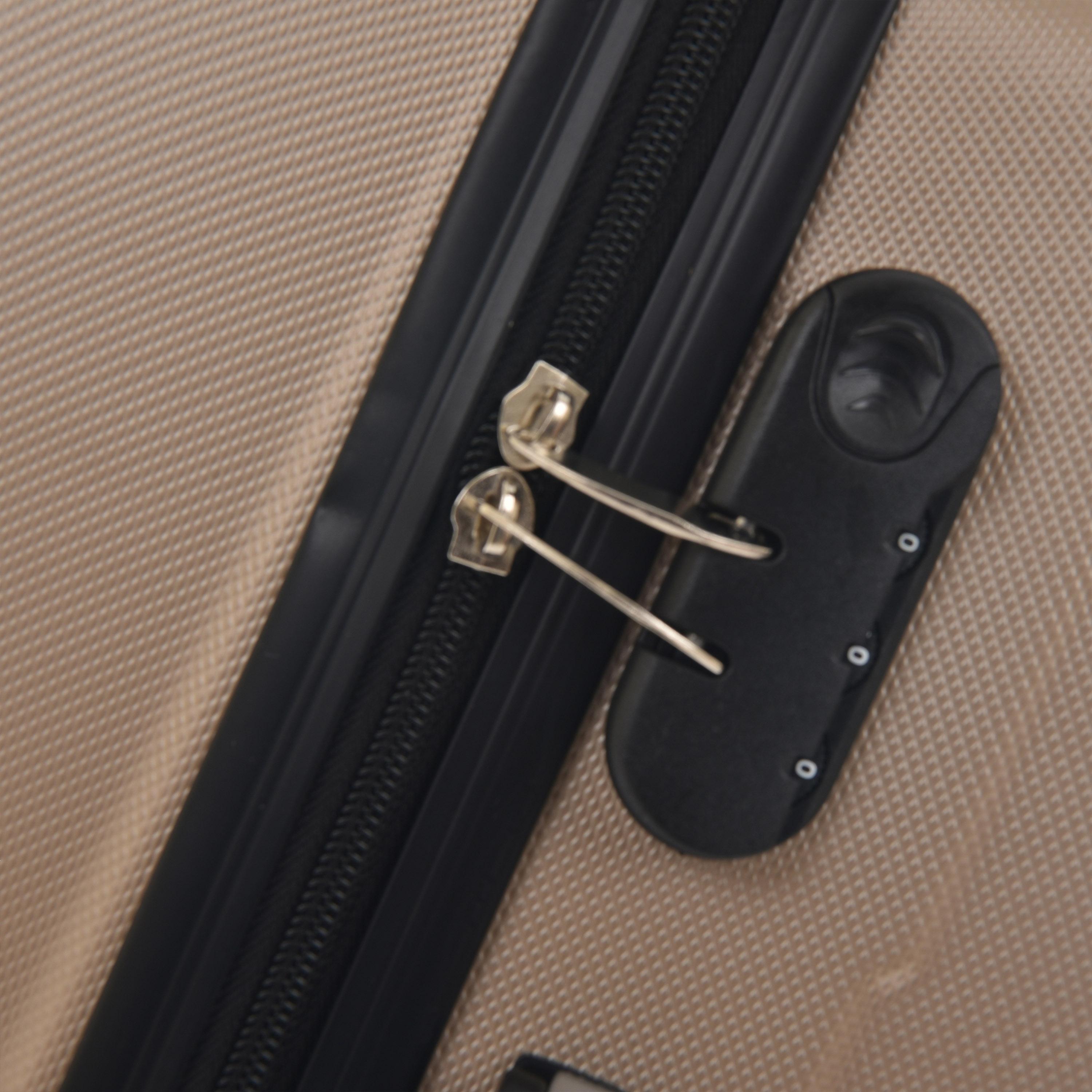 New Travel Set of 3 ABS Hard Sided 4-Wheeler Spinner Trolley Bag with Combination Lock-travel-luggagesandbags-luggage-image-8