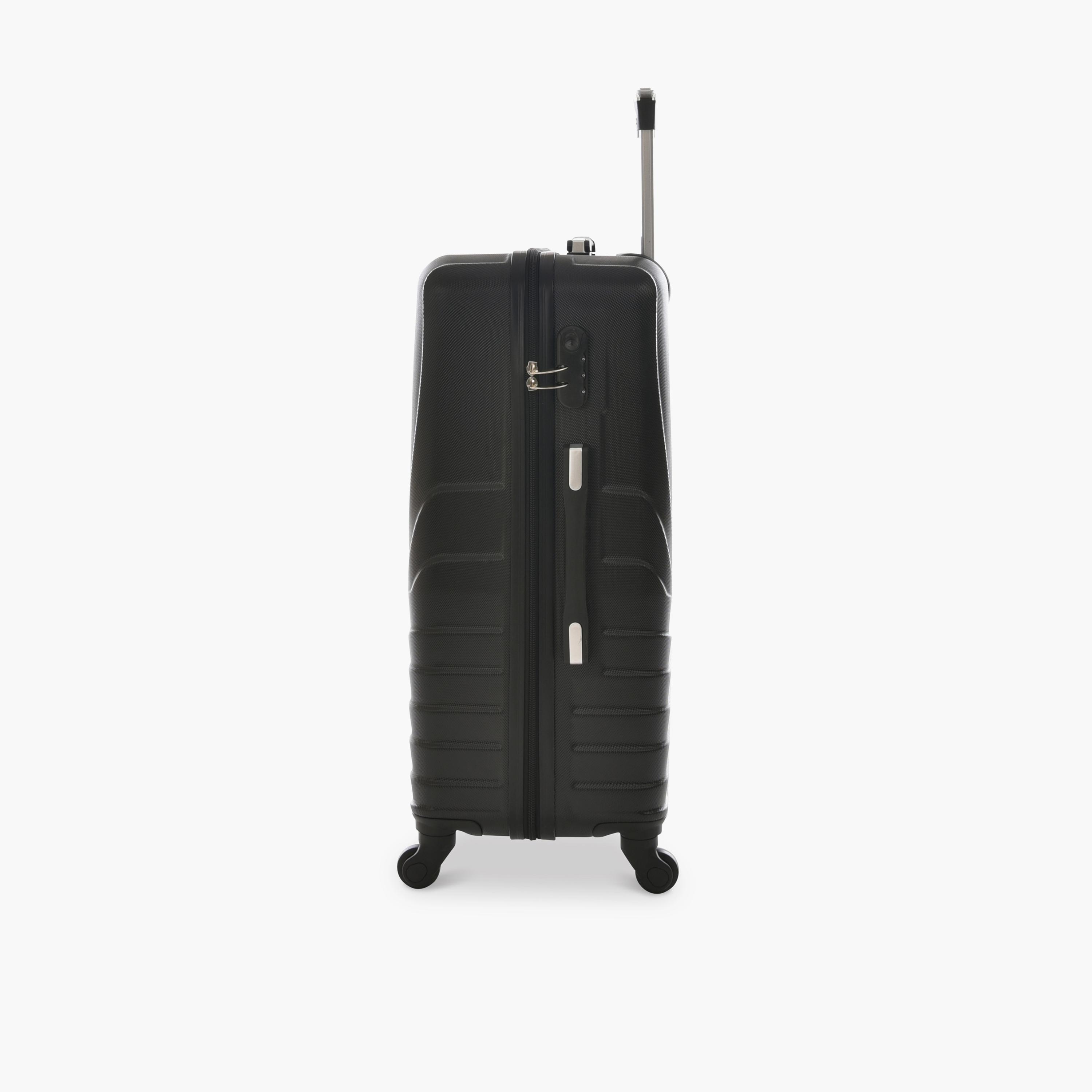 طقم 3 شنط سفر بأربع عجلات دوارة وجوانب صلبة من مادة ABS مزودة بقفل مركب-travel-luggagesandbags-luggage-image-5