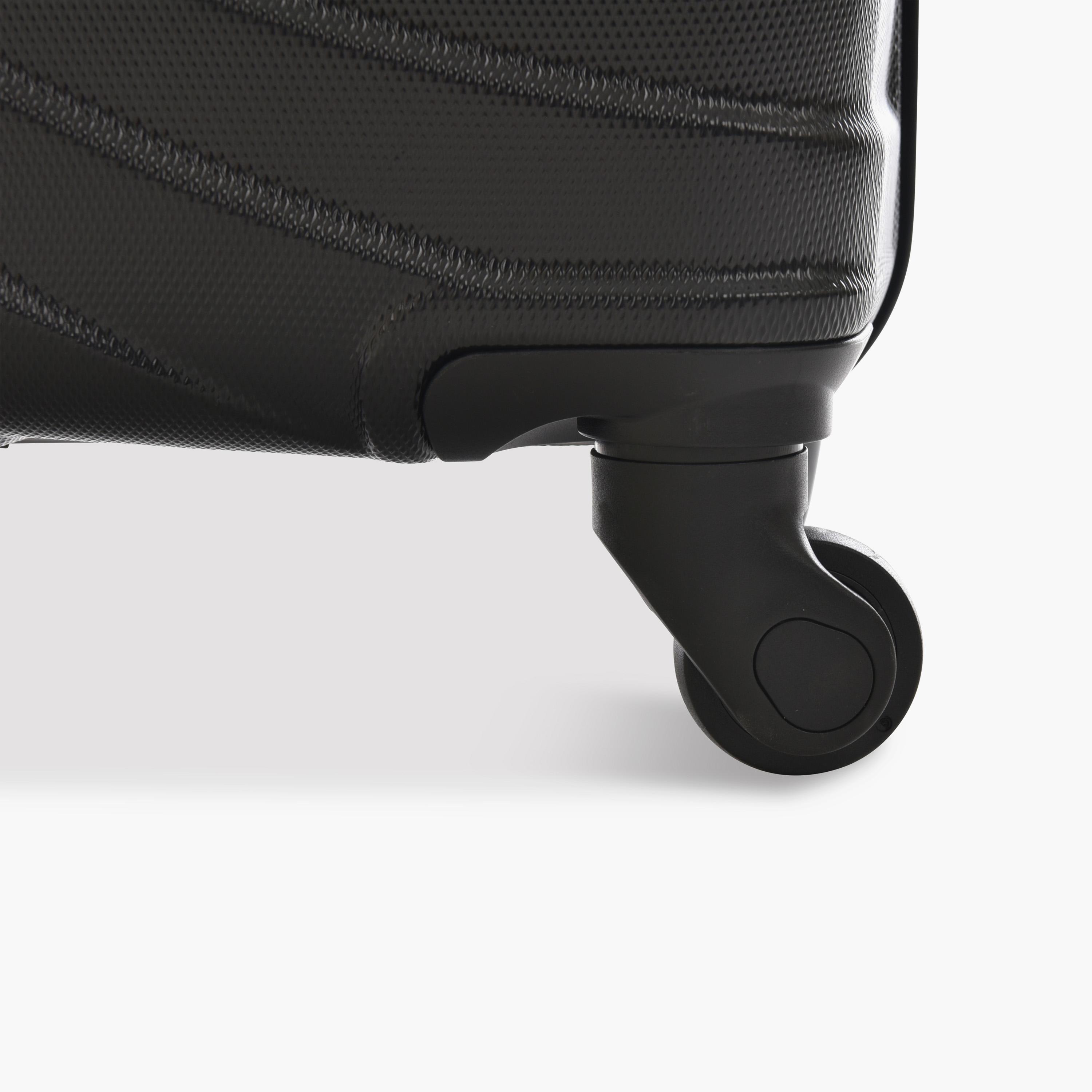 طقم 3 شنط سفر بأربع عجلات دوارة وجوانب صلبة من مادة ABS مزودة بقفل مركب-travel-luggagesandbags-luggage-image-9