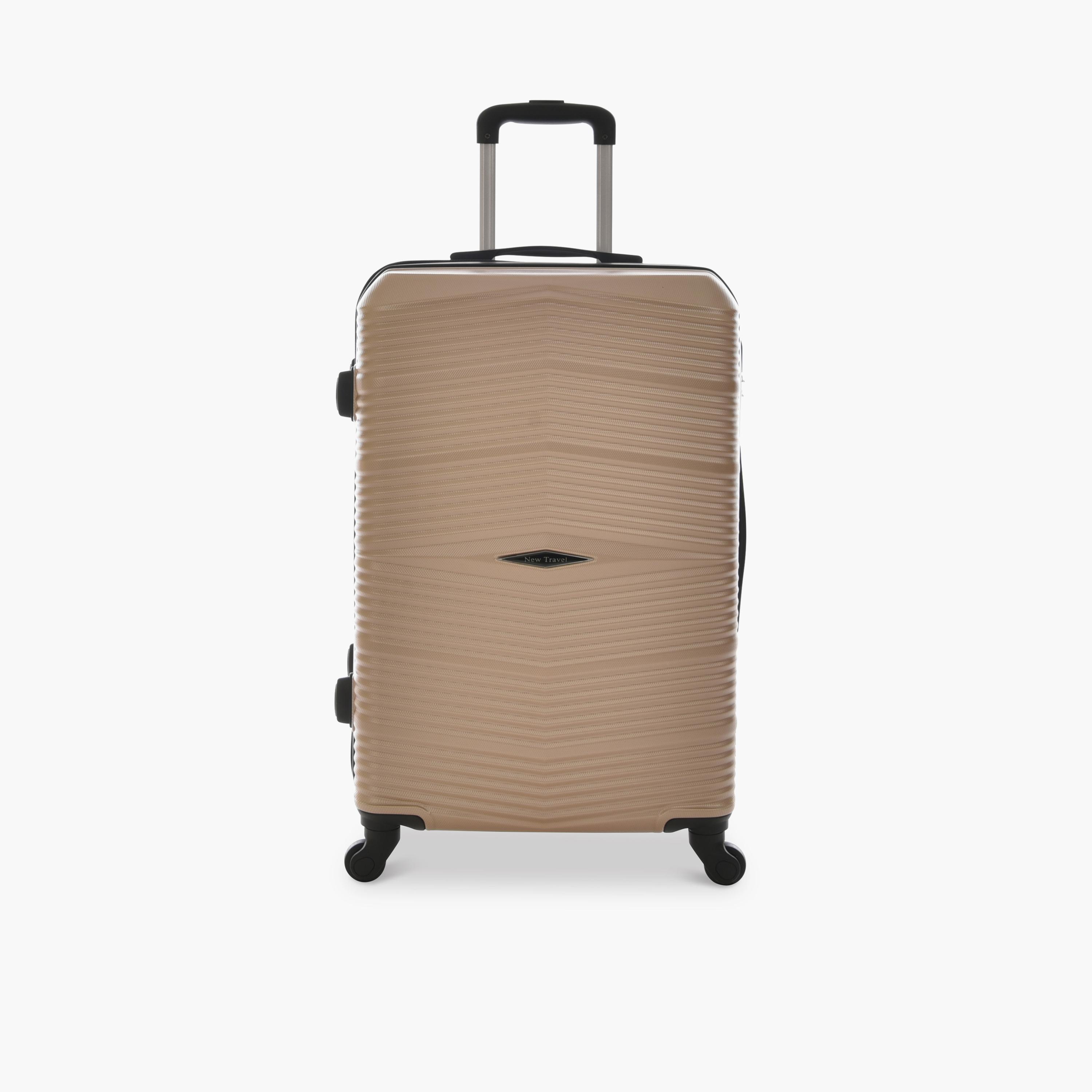 New Travel Set of 3 ABS Hard Sided 4-Wheeler Spinner Trolley Bag with Combination Lock-travel-luggagesandbags-luggage-image-4