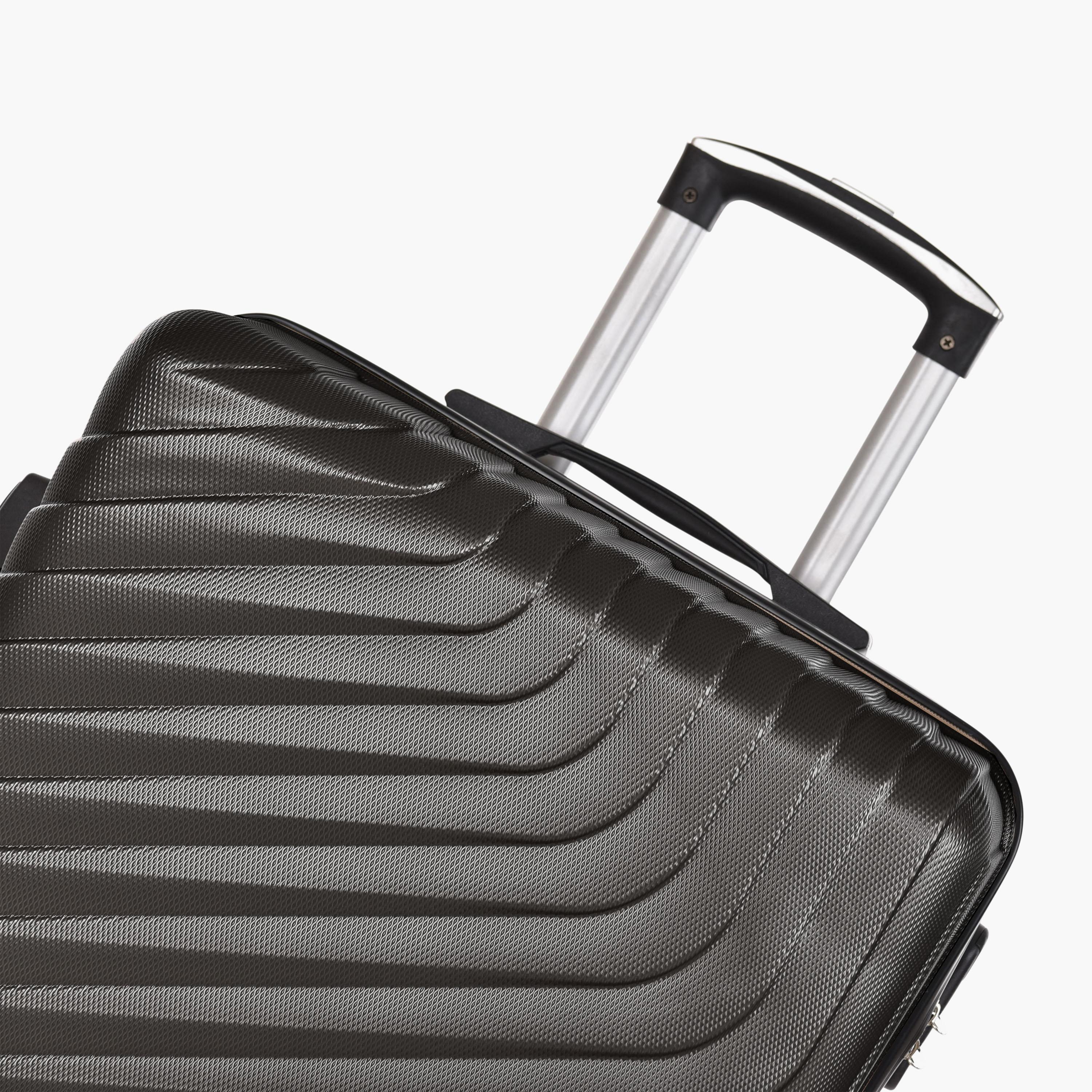 New Travel Set of 4 ABS Hard Sided 4-Wheeler Spinner Trolley Bag with Combination Lock-travel-luggagesandbags-luggage-image-10