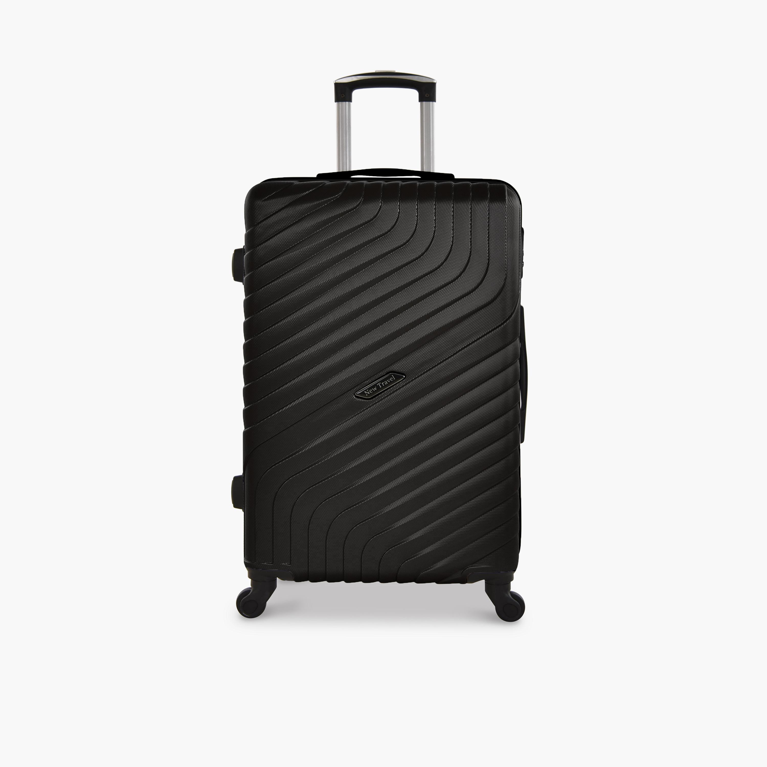 New Travel Set of 4 ABS Hard Sided 4-Wheeler Spinner Trolley Bag with Combination Lock-travel-luggagesandbags-luggage-image-4