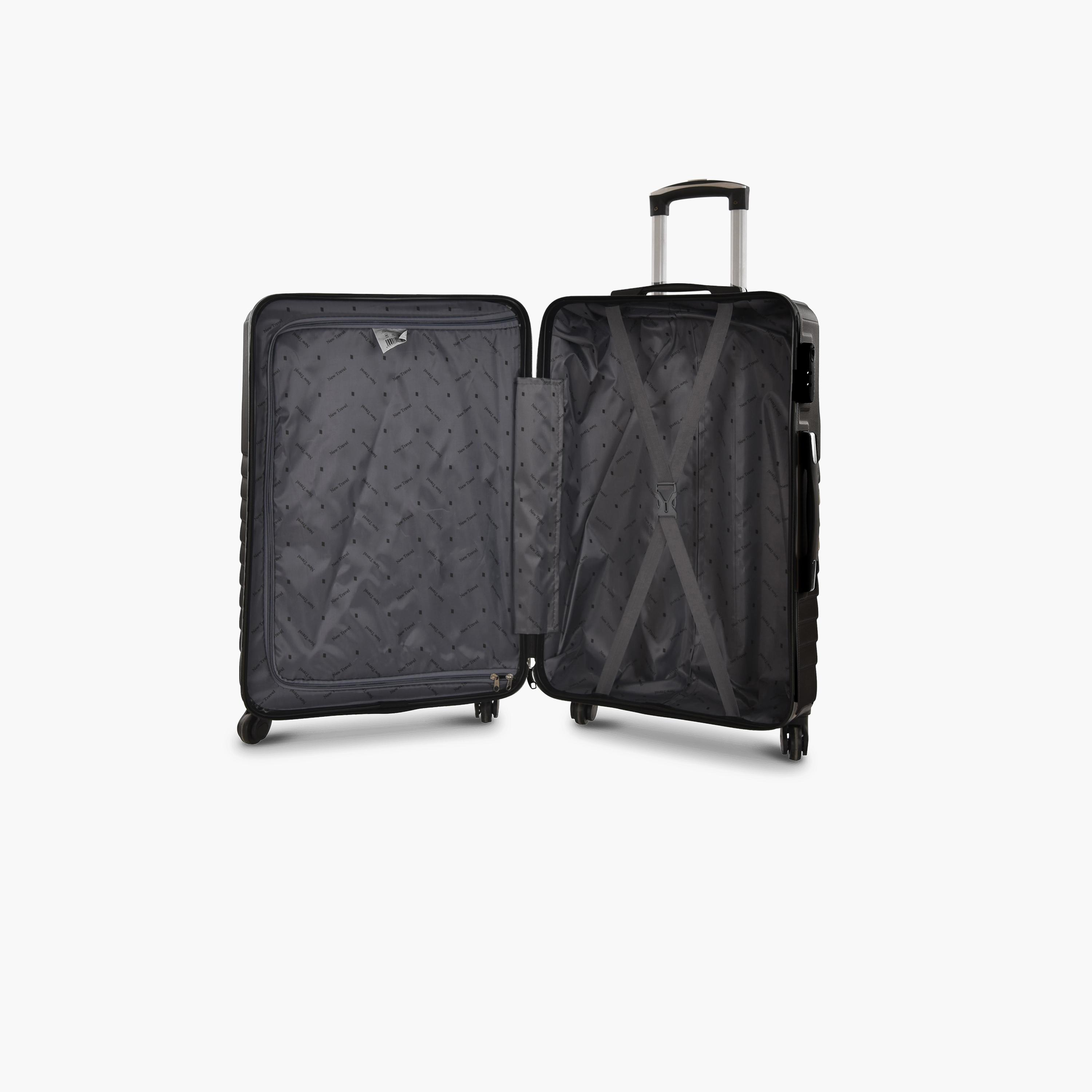 New Travel Set of 4 ABS Hard Sided 4-Wheeler Spinner Trolley Bag with Combination Lock-travel-luggagesandbags-luggage-image-7