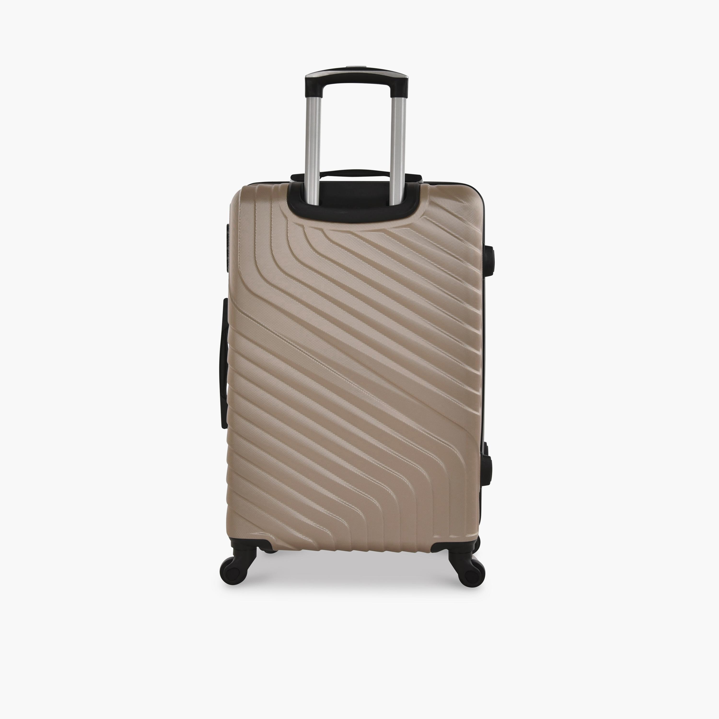 New Travel Set of 4 ABS Hard Sided 4-Wheeler Spinner Trolley Bag with Combination Lock-travel-luggagesandbags-luggage-image-6