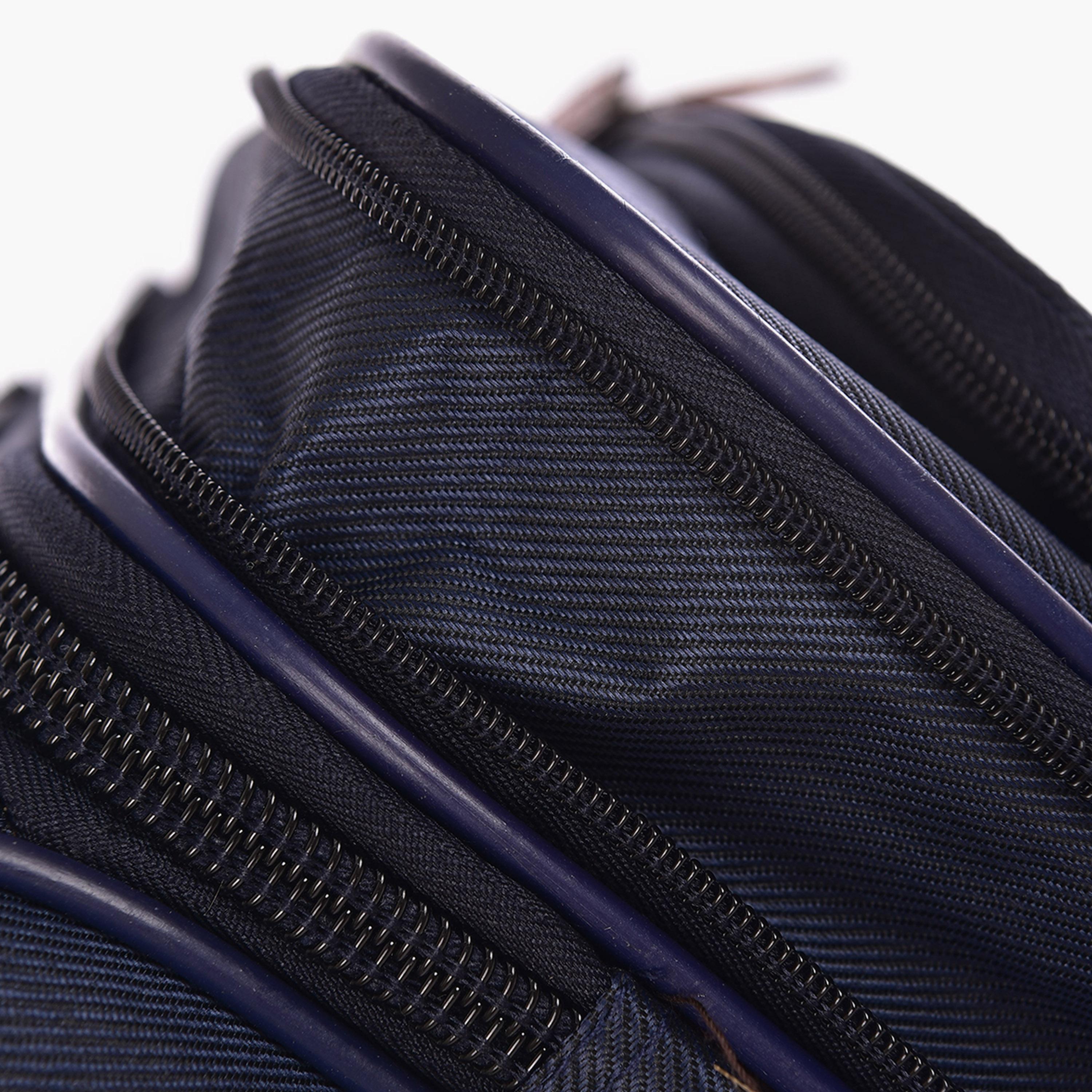 New Travel 55 CM Small Cabin Polyester Blend Soft Sided 2-Wheeler Inline Trolley Bag with Combination Lock-travel-luggagesandbags-luggage-image-12