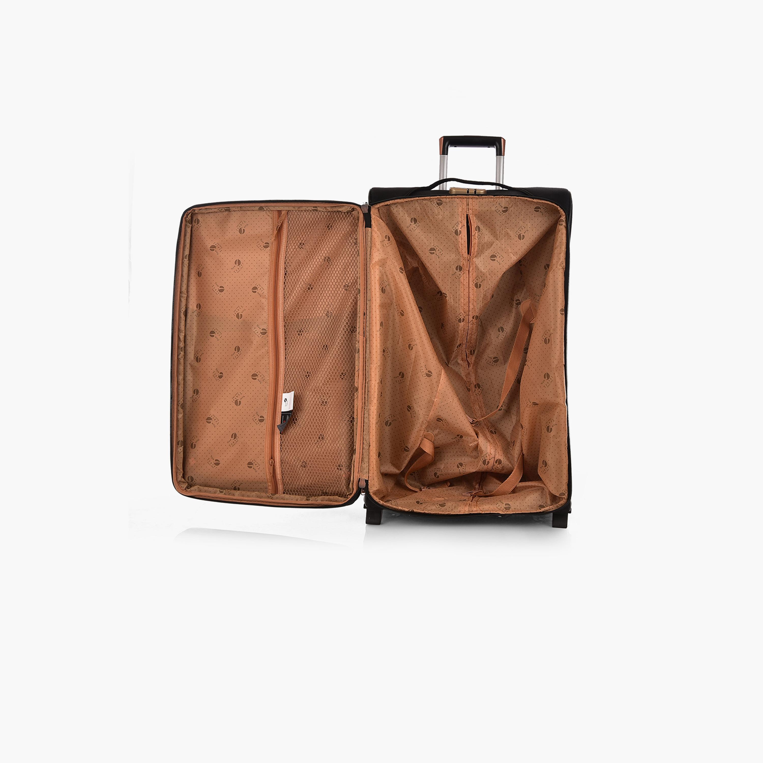 New Travel 74 CM Large Check-in Polyester Soft Sided 2-Wheeler Inline Trolley Bag with Combination Lock-travel-luggagesandbags-luggage-image-10