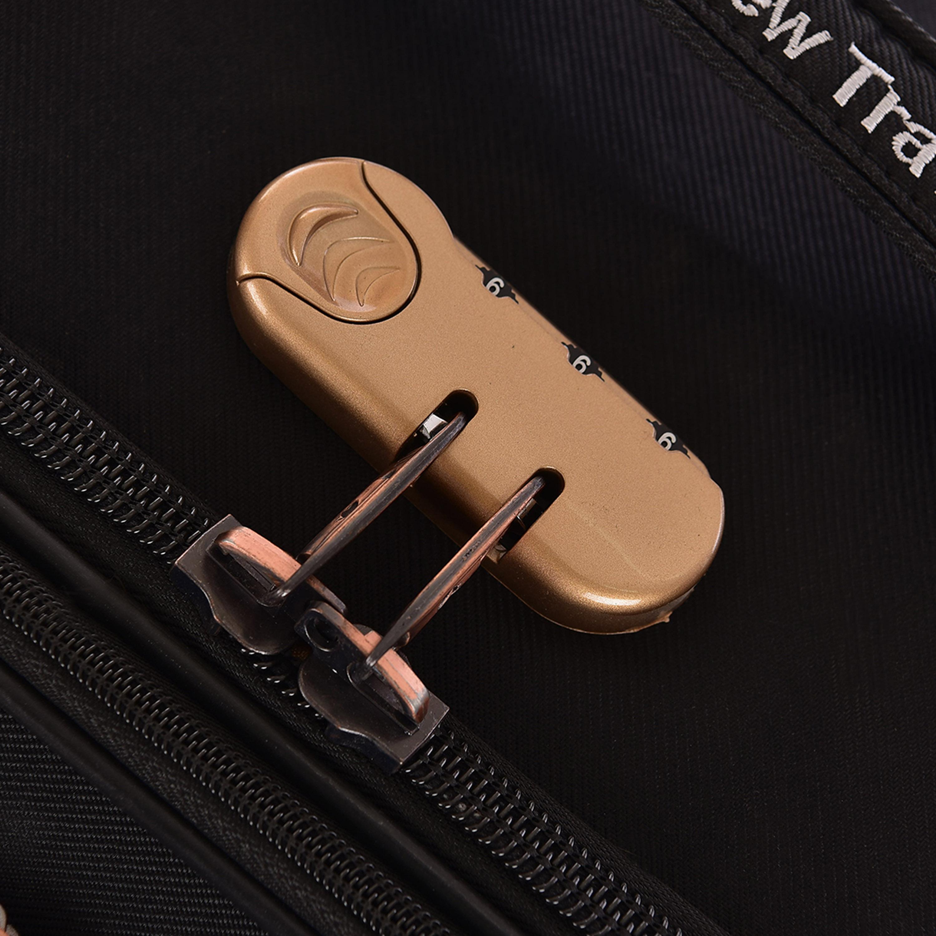 New Travel 74 CM Large Check-in Polyester Soft Sided 2-Wheeler Inline Trolley Bag with Combination Lock-travel-luggagesandbags-luggage-image-11