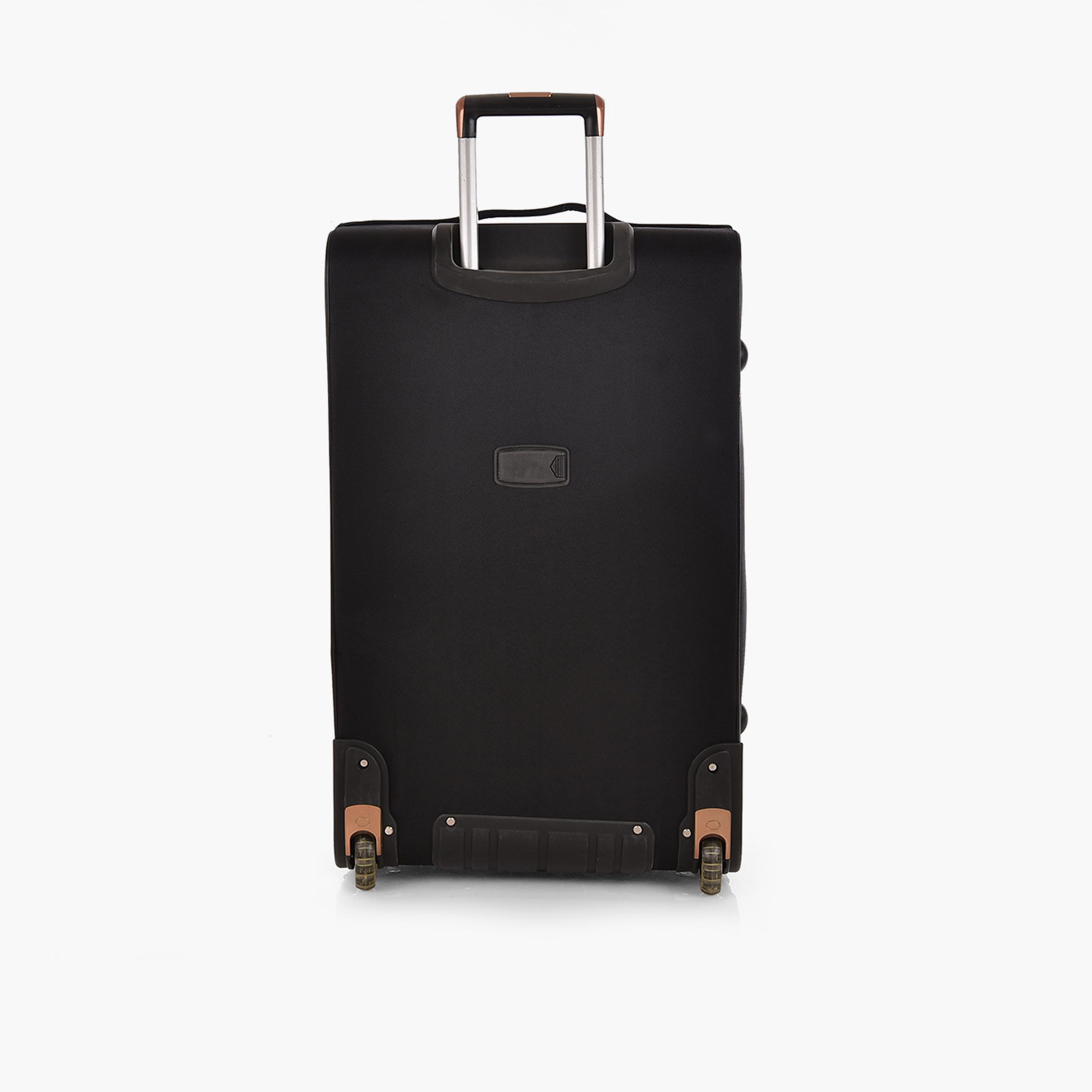 New Travel 74 CM Large Check-in Polyester Soft Sided 2-Wheeler Inline Trolley Bag with Combination Lock-travel-luggagesandbags-luggage-image-9