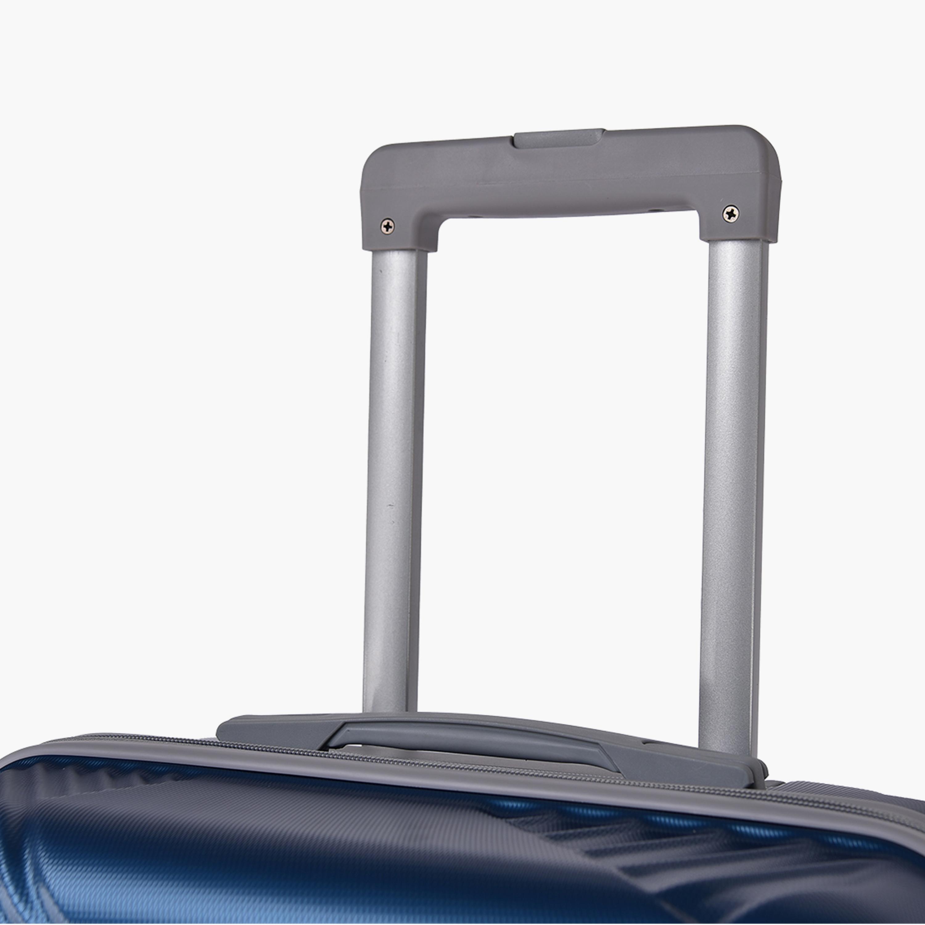 New Travel Set of 4 ABS Hard Sided 4-Wheeler Spinner Trolley Bag with Combination Lock-travel-luggagesandbags-luggage-image-10