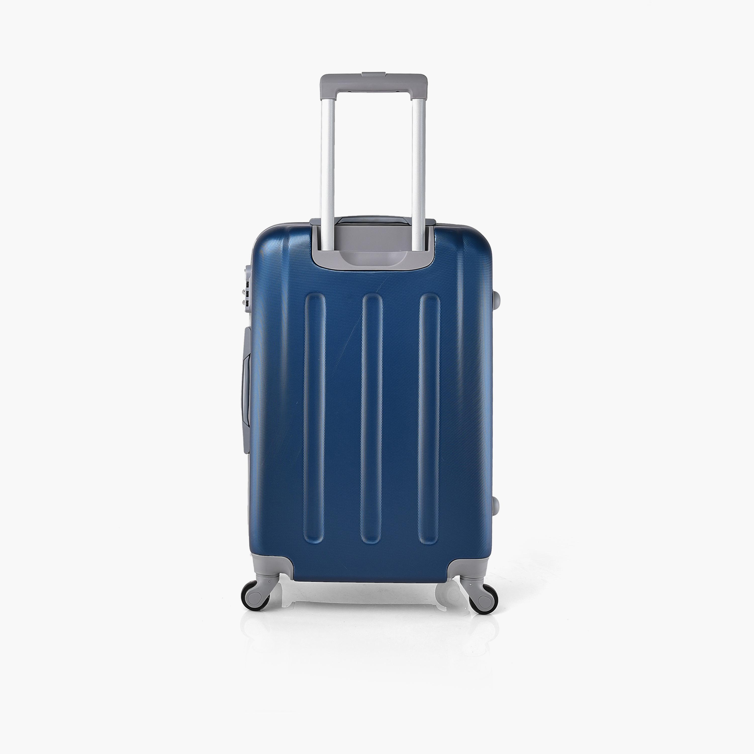 New Travel Set of 4 ABS Hard Sided 4-Wheeler Spinner Trolley Bag with Combination Lock-travel-luggagesandbags-luggage-image-6