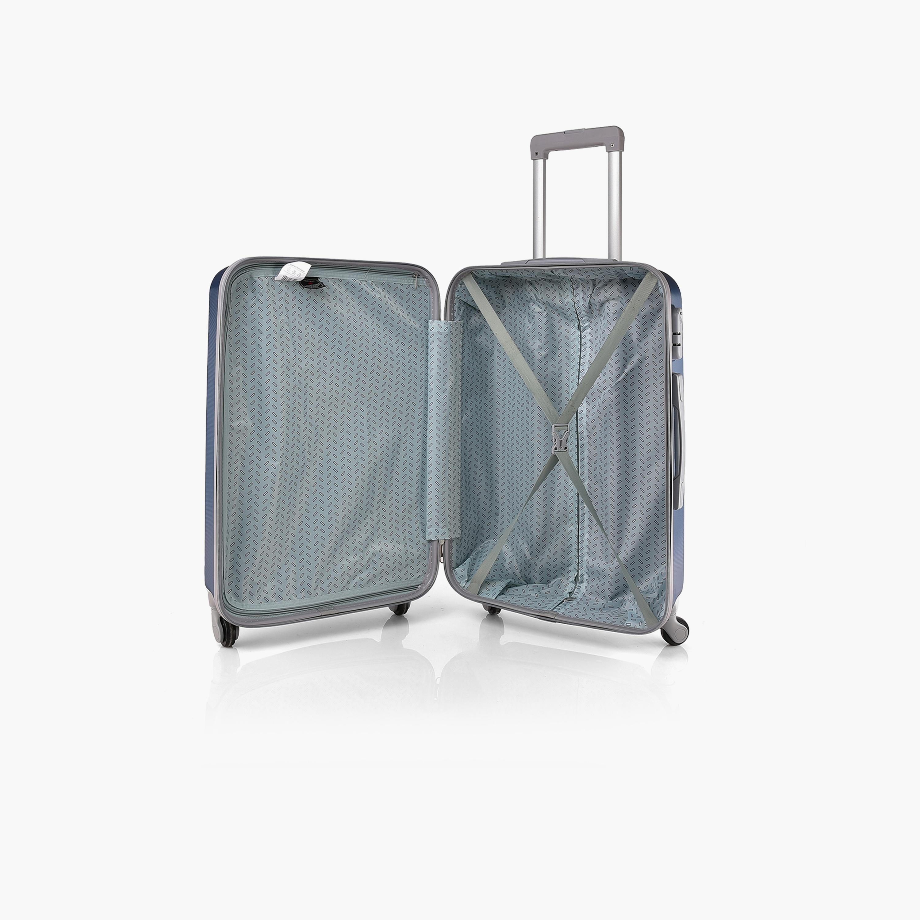 New Travel Set of 4 ABS Hard Sided 4-Wheeler Spinner Trolley Bag with Combination Lock-travel-luggagesandbags-luggage-image-7