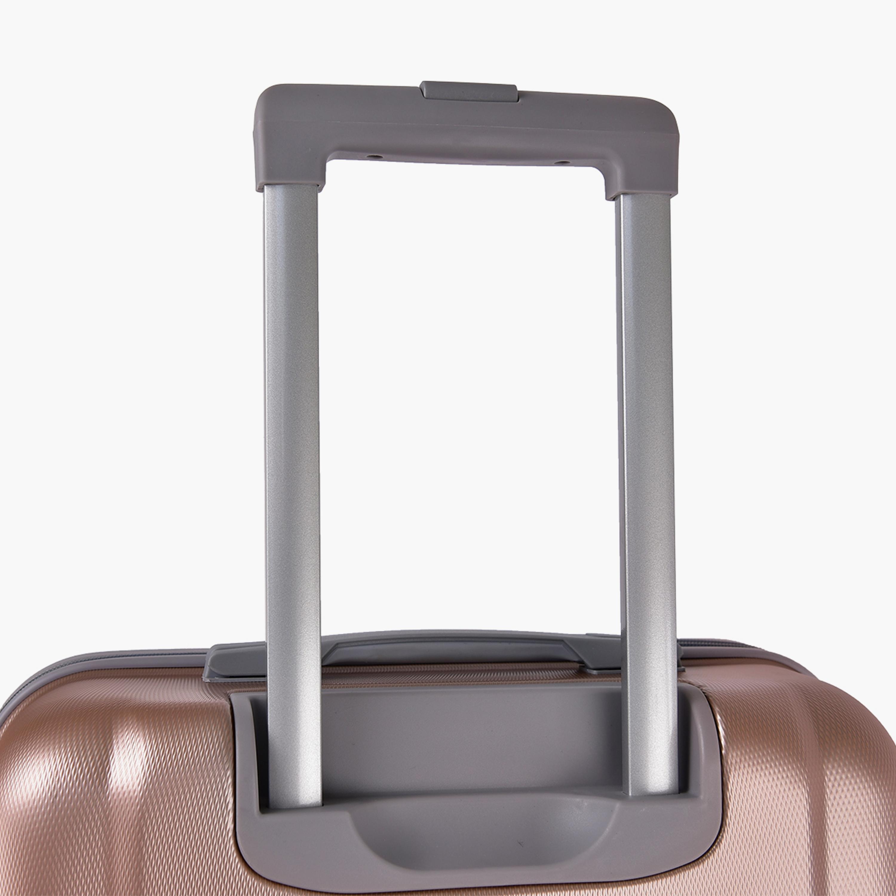 New Travel Set of 4 ABS Hard Sided 4-Wheeler Spinner Trolley Bag with Combination Lock-travel-luggagesandbags-luggage-image-10