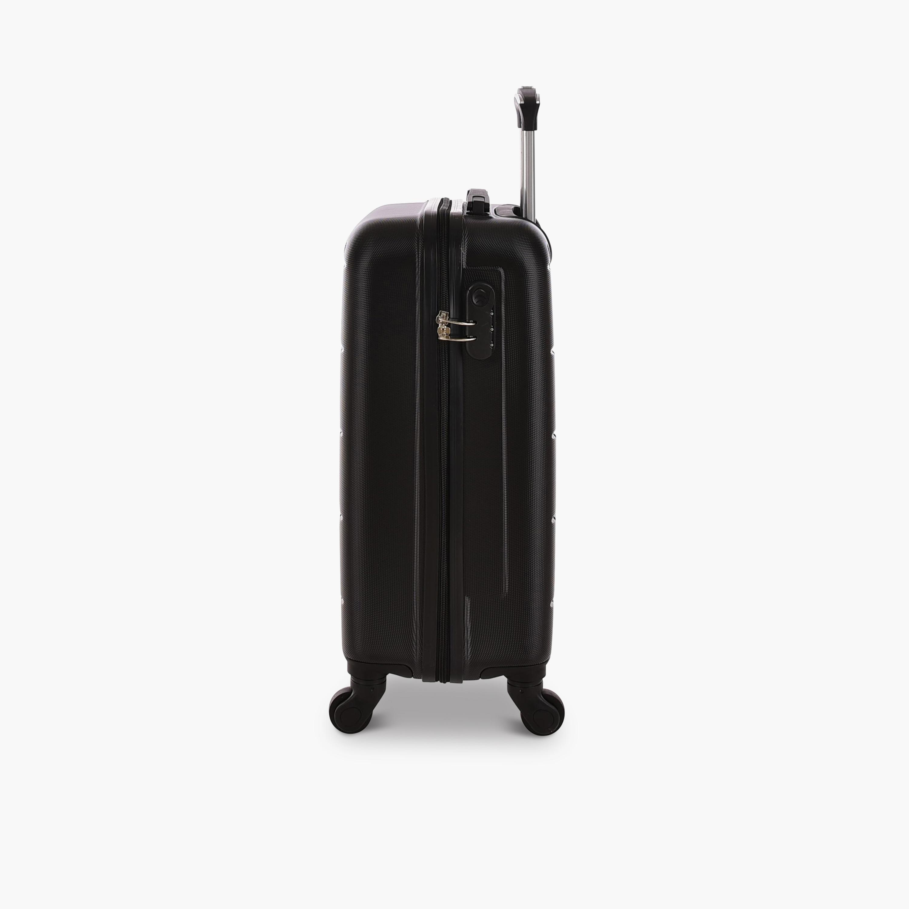 New Travel 55 CM Small Cabin ABS Hard Sided 4-Wheeler Spinner Trolley Bag with Combination Lock-travel-luggagesandbags-luggage-image-5