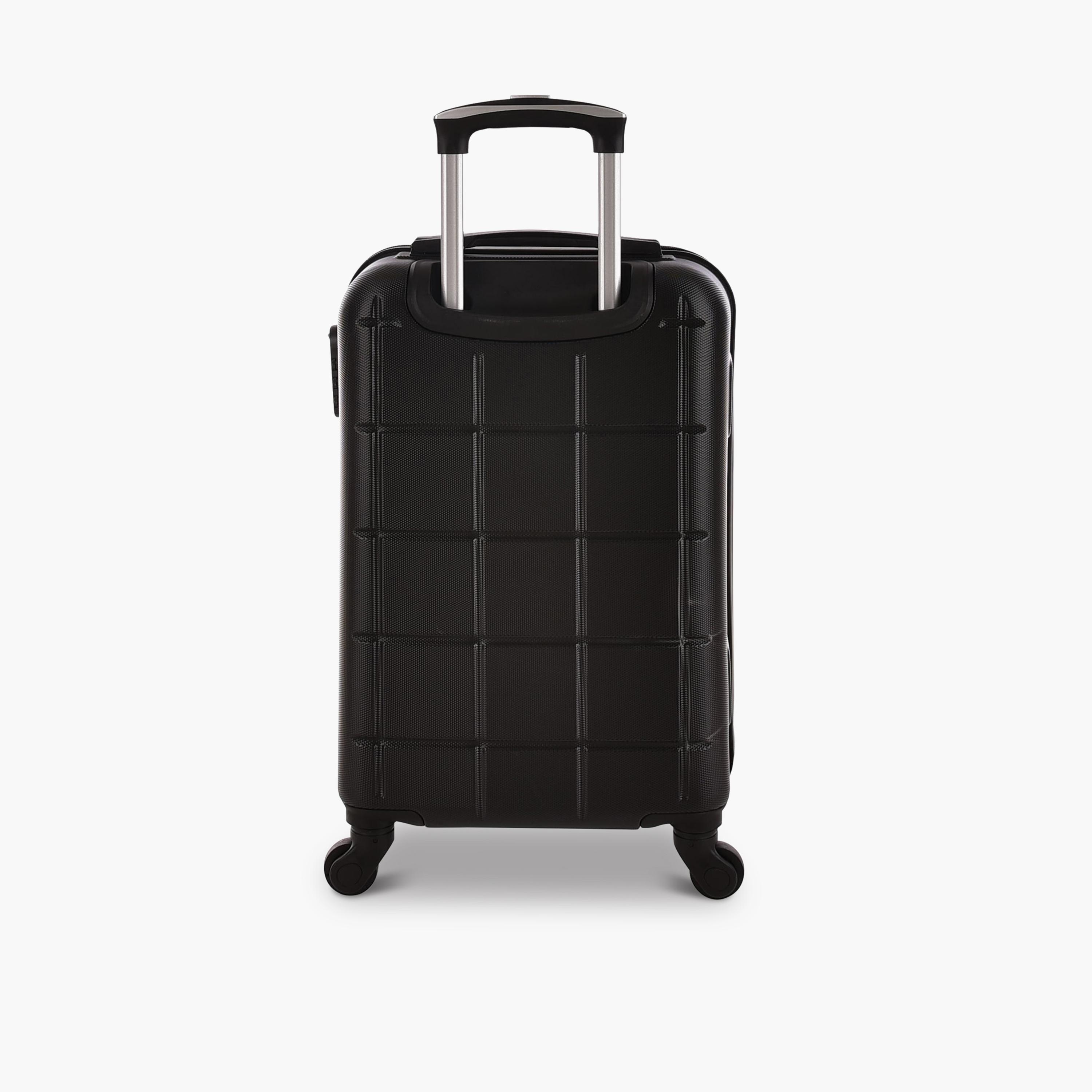 New Travel 55 CM Small Cabin ABS Hard Sided 4-Wheeler Spinner Trolley Bag with Combination Lock-travel-luggagesandbags-luggage-image-6