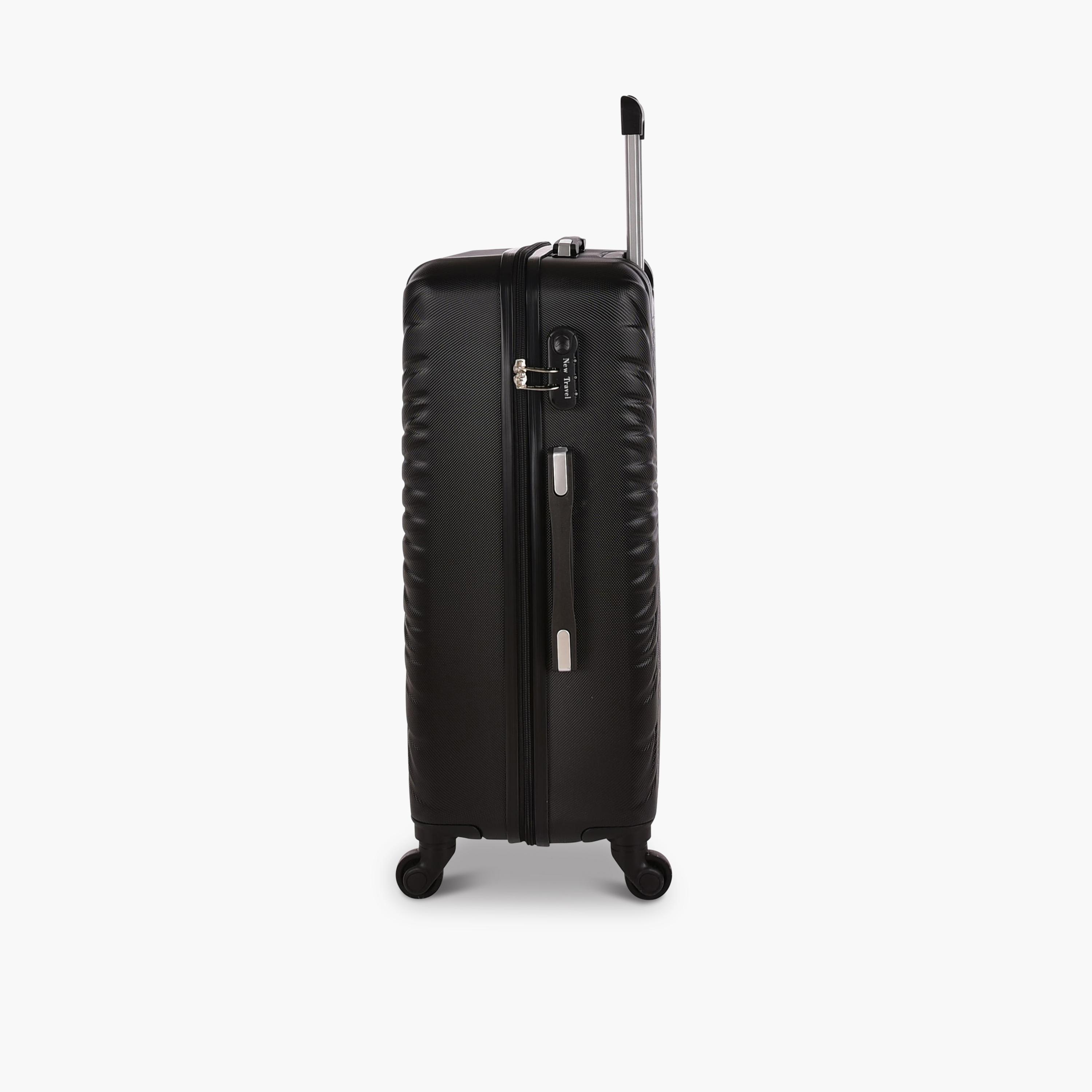 New Travel Set of 3 ABS Hard Sided 4-Wheeler Spinner Trolley Bag with Combination Lock-travel-luggagesandbags-luggage-image-5