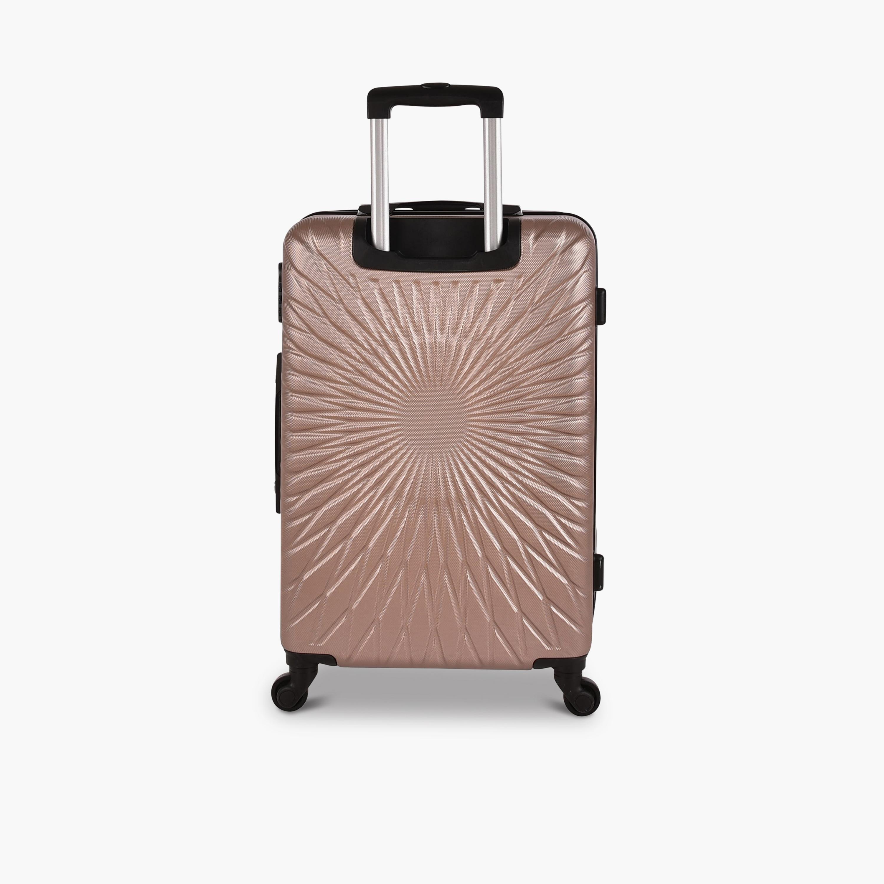 طقم 3 شنط سفر بأربع عجلات دوارة وجوانب صلبة من مادة ABS مزودة بقفل مركب-travel-luggagesandbags-luggage-image-6