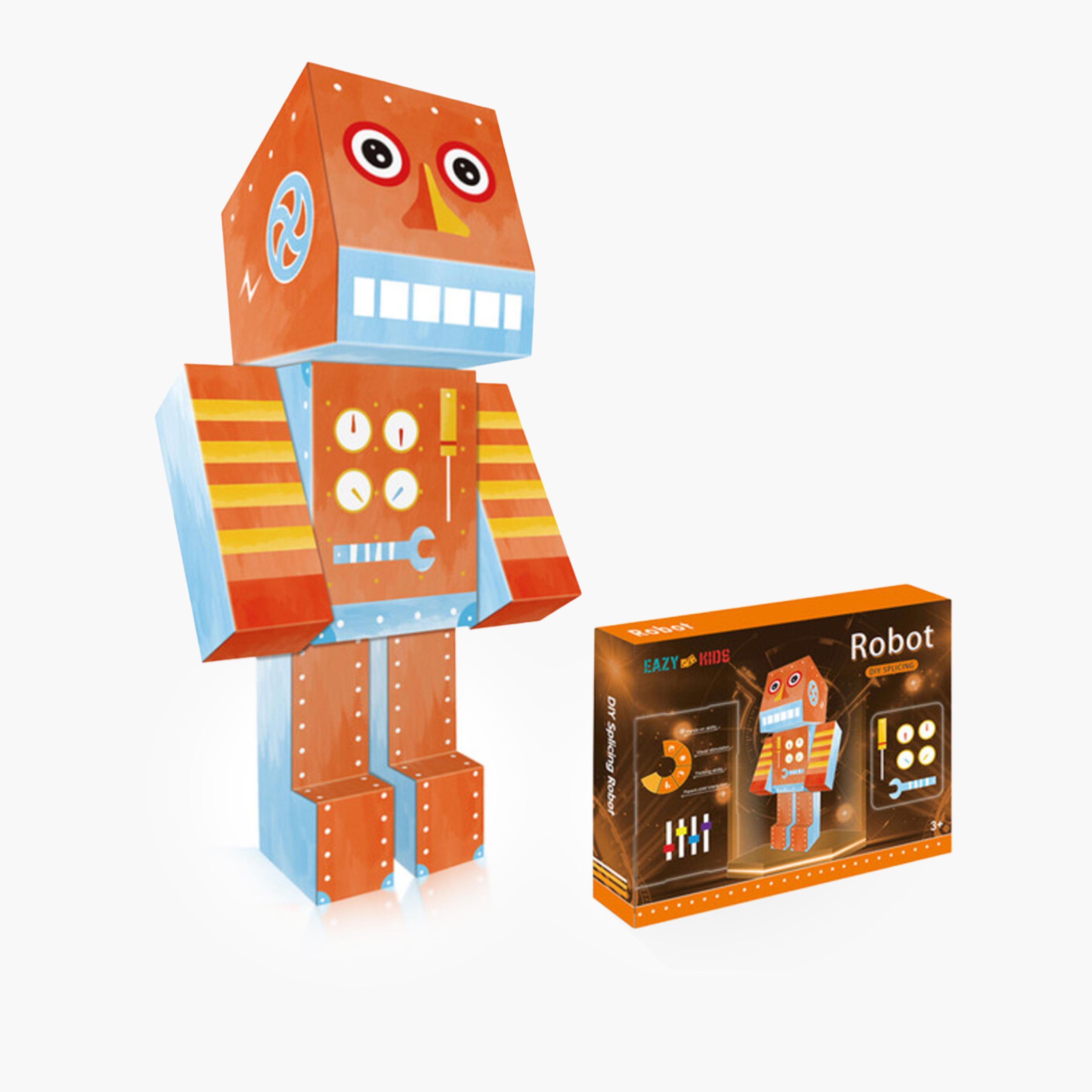 Eazy Kids DIY Doodle Splicing Robot Craft Kit