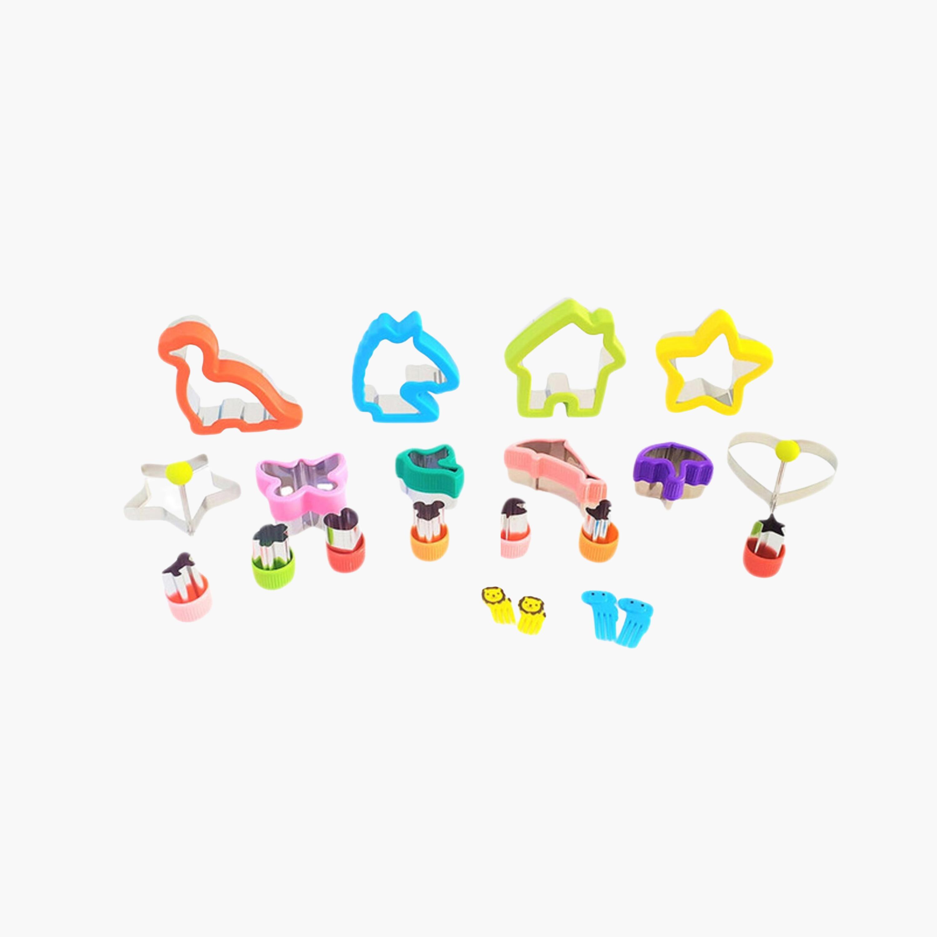 Eazy Kids 28-Piece Stainless Steel Sandwich Cutter Set