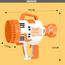 Little Story 108-Hole Bubble Machine Gun with Light-InfluencerCodes_Ramadan26_All_20012026-image-5