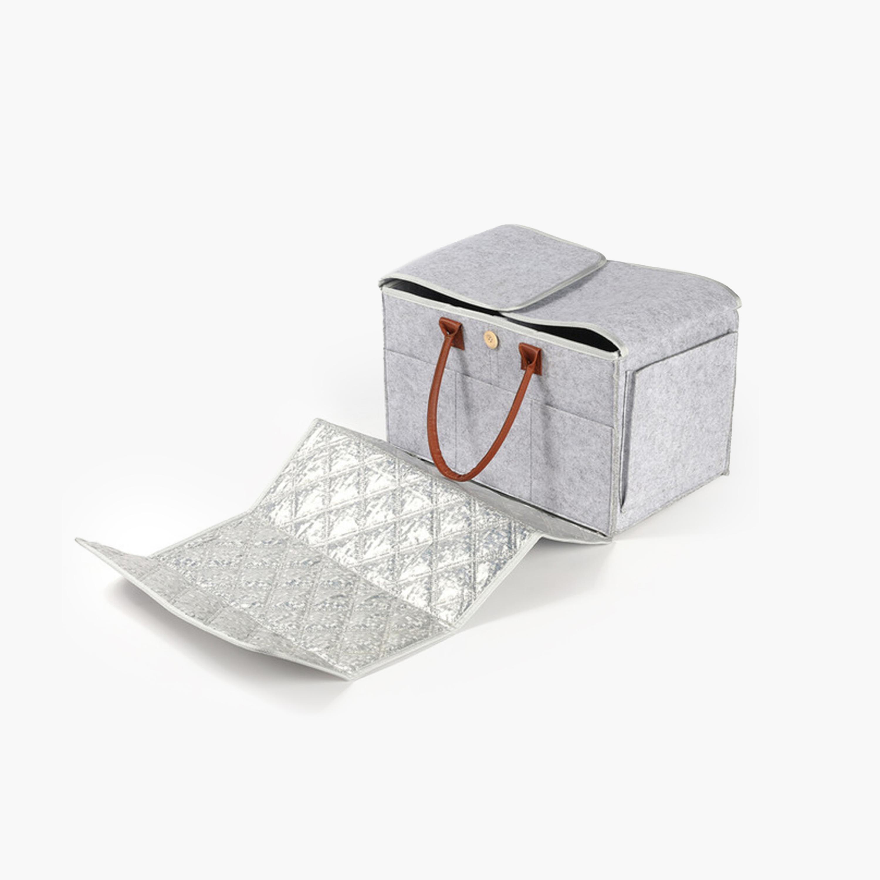 Little Story 2-in-1 Diaper Caddy with Mat - XL