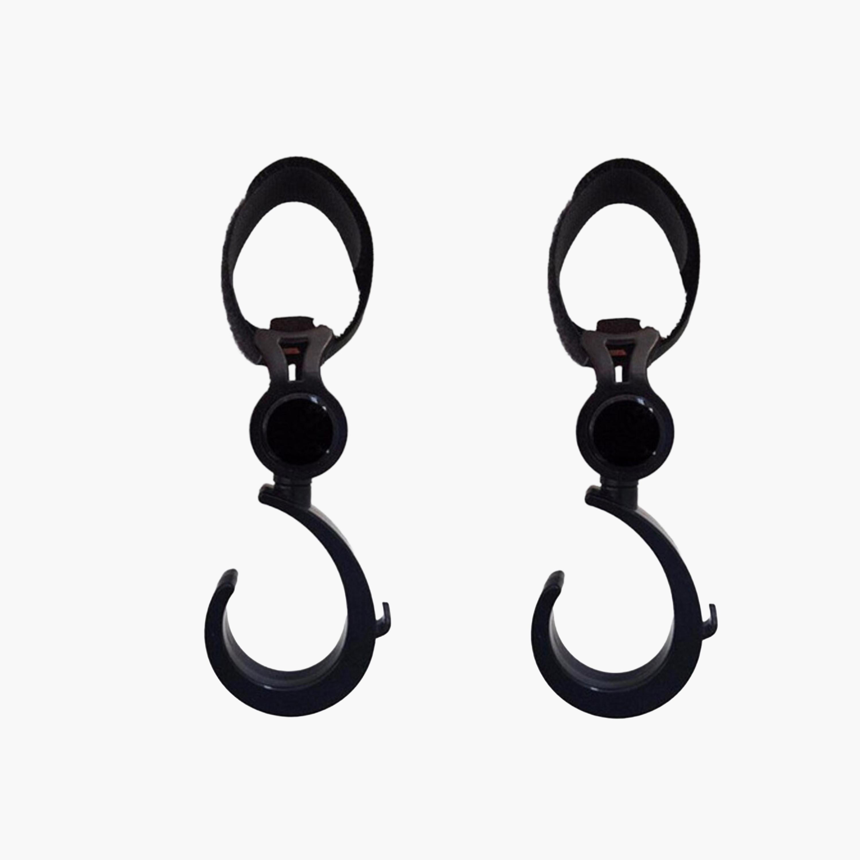 Little Story Rotating Compatible 2-Piece Stroller Hooks