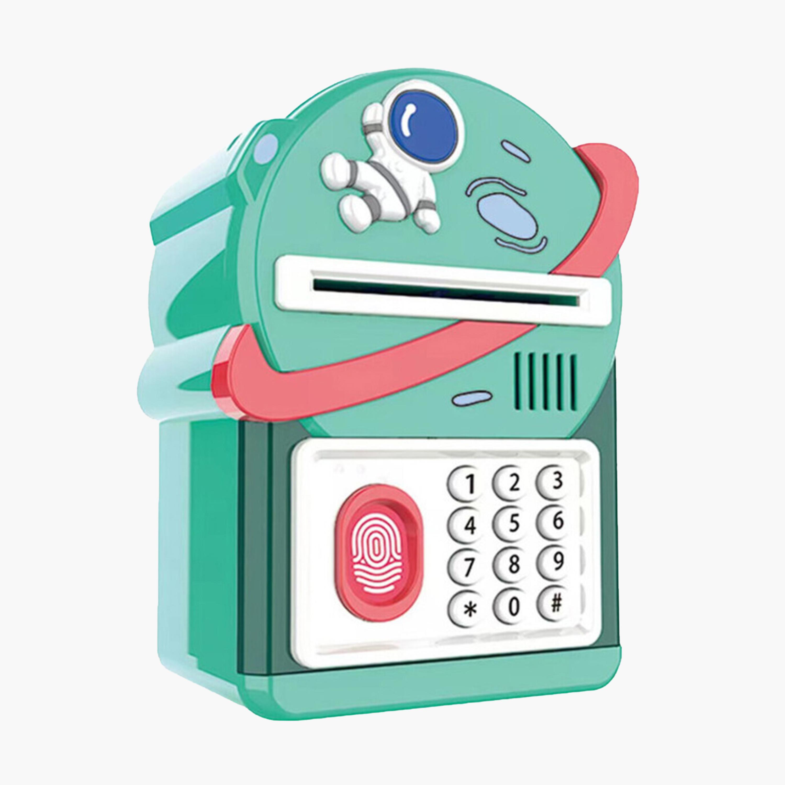Little Story Piggy Bank with Fingerprint Lock and Music
