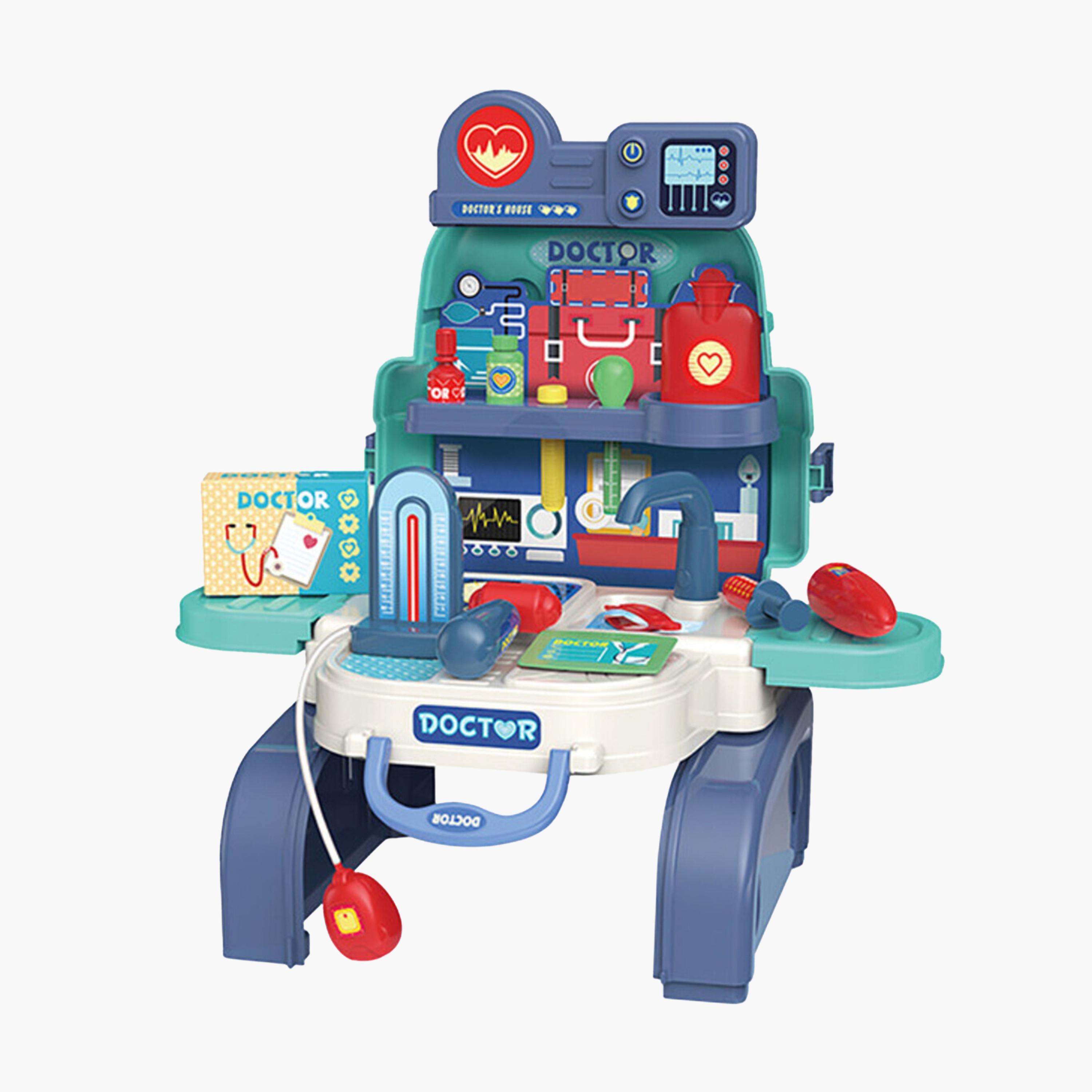 Little Story 23-Piece Doctor Nurse Clinic Toy Set