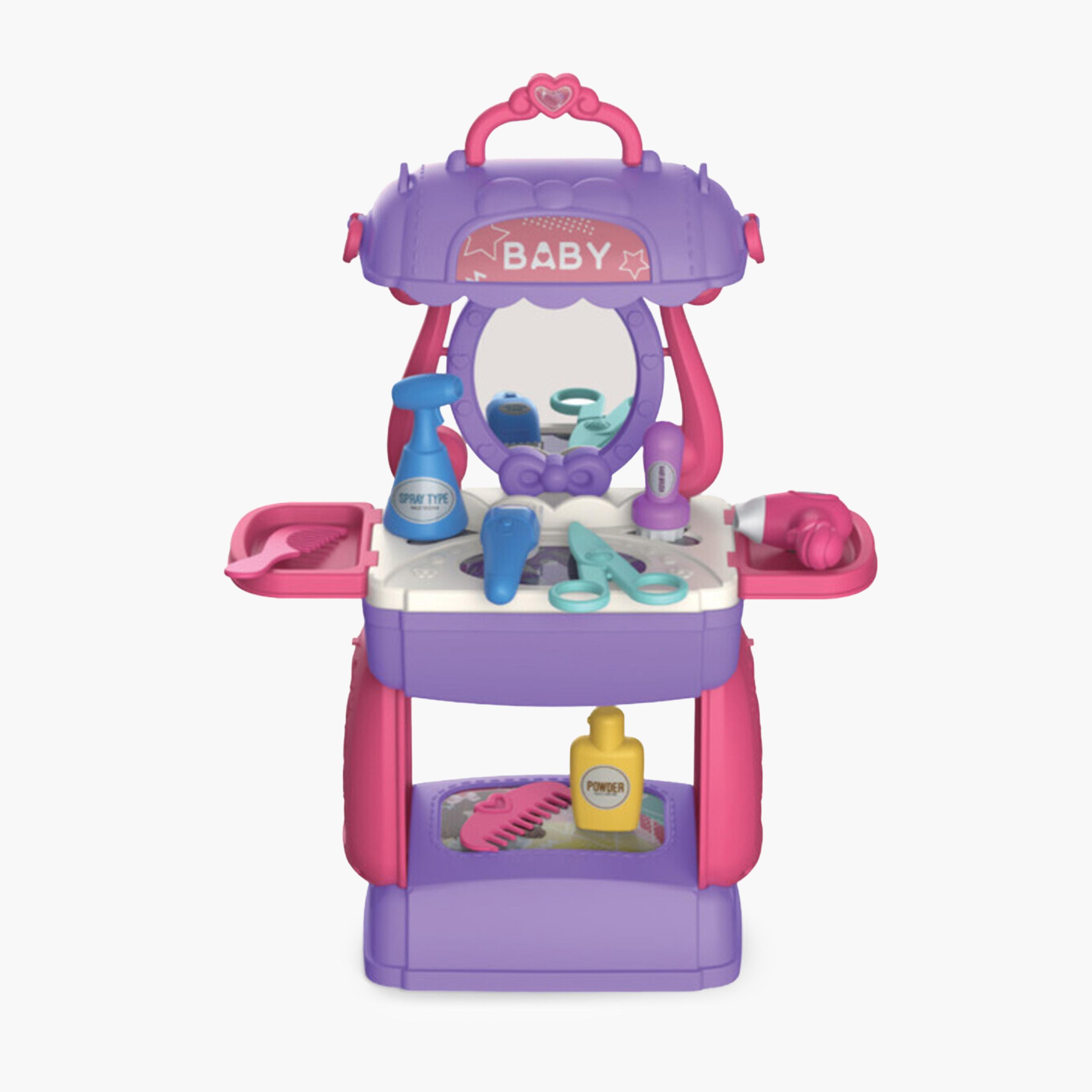 Little Story 21-Piece Salon Playset with Satchel Bag