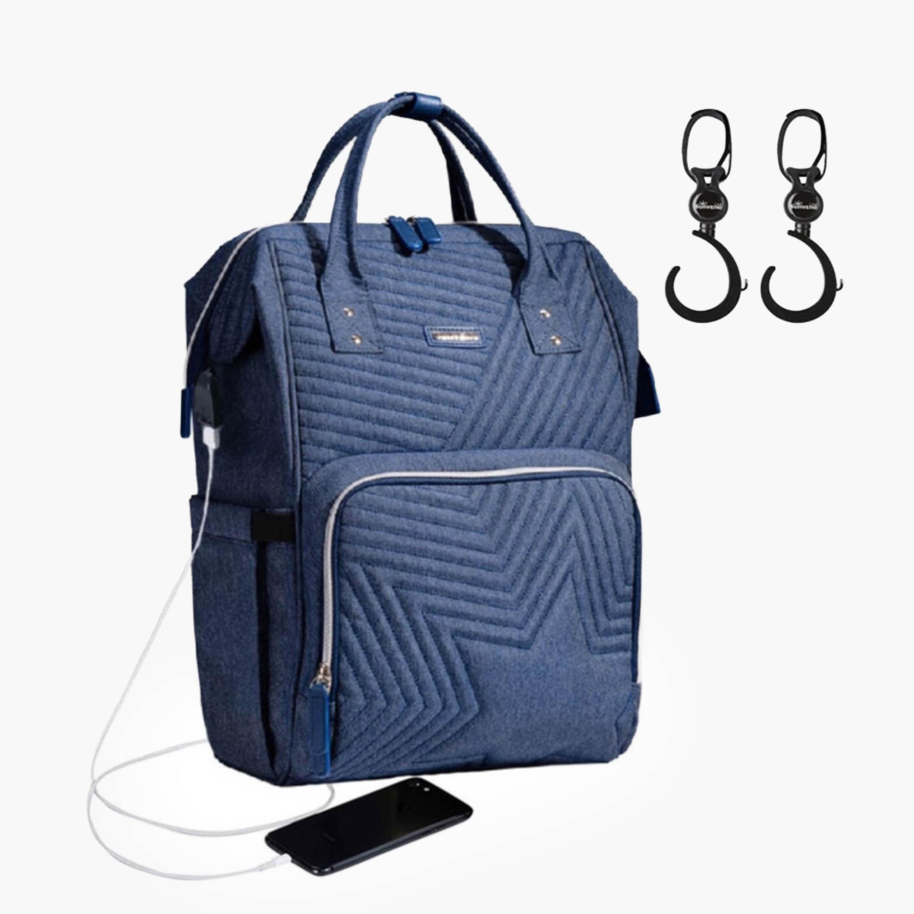 Sunveno Diaper Bag with Stroller Hooks