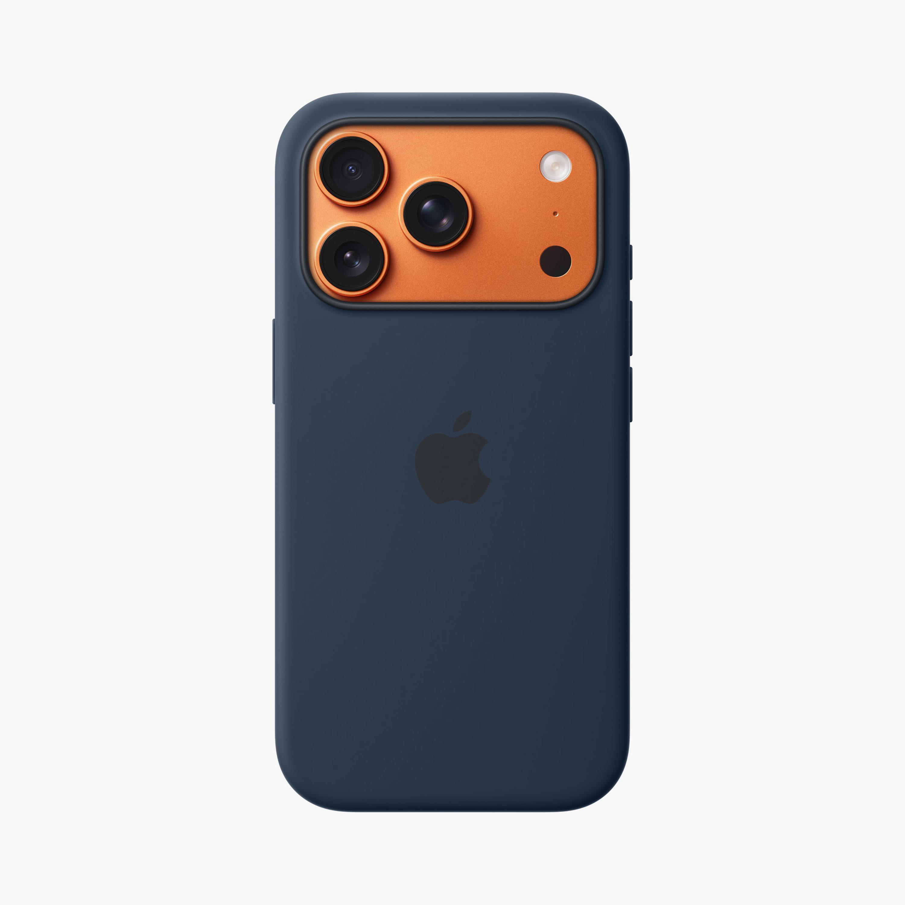 غطاء حماية سيليكون آيفون 17 برو مع ماج سيف من آبل-electronics-accessories-mobileaccesories-image-2
