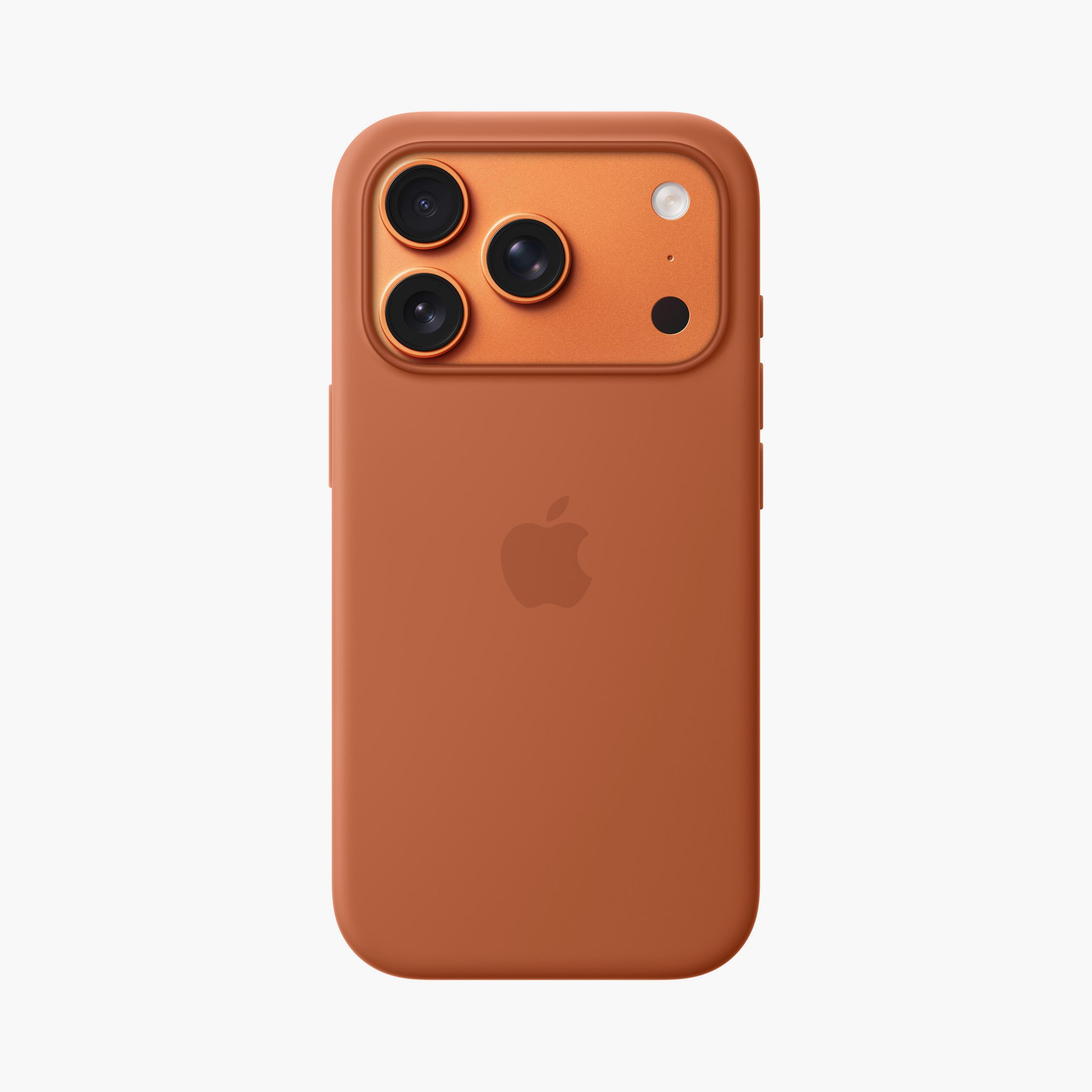 غطاء حماية سيليكون آيفون 17 برو ماكس مع ماج سيف من آبل-electronics-accessories-mobileaccesories-image-1