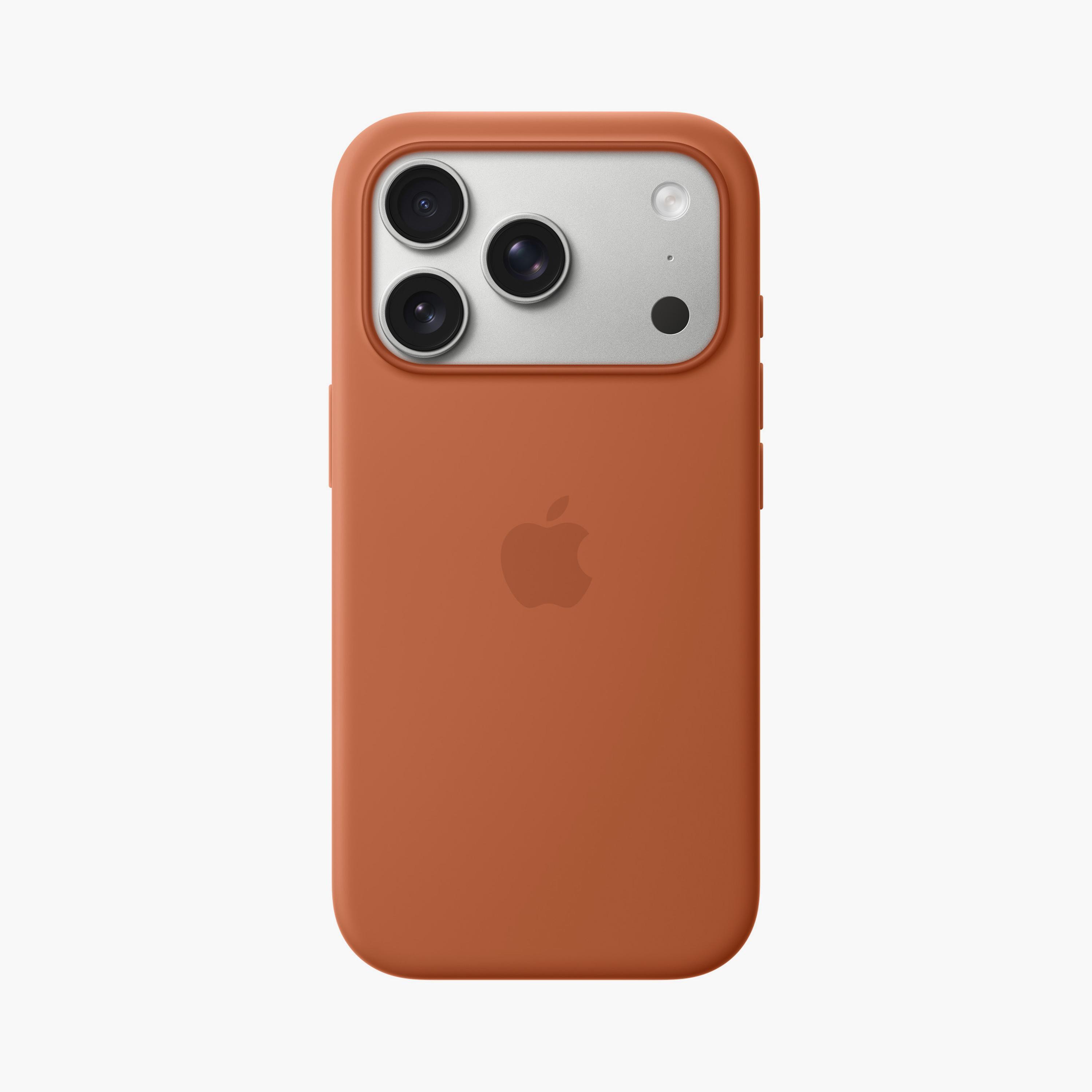 غطاء حماية سيليكون آيفون 17 برو ماكس مع ماج سيف من آبل-electronics-accessories-mobileaccesories-image-2