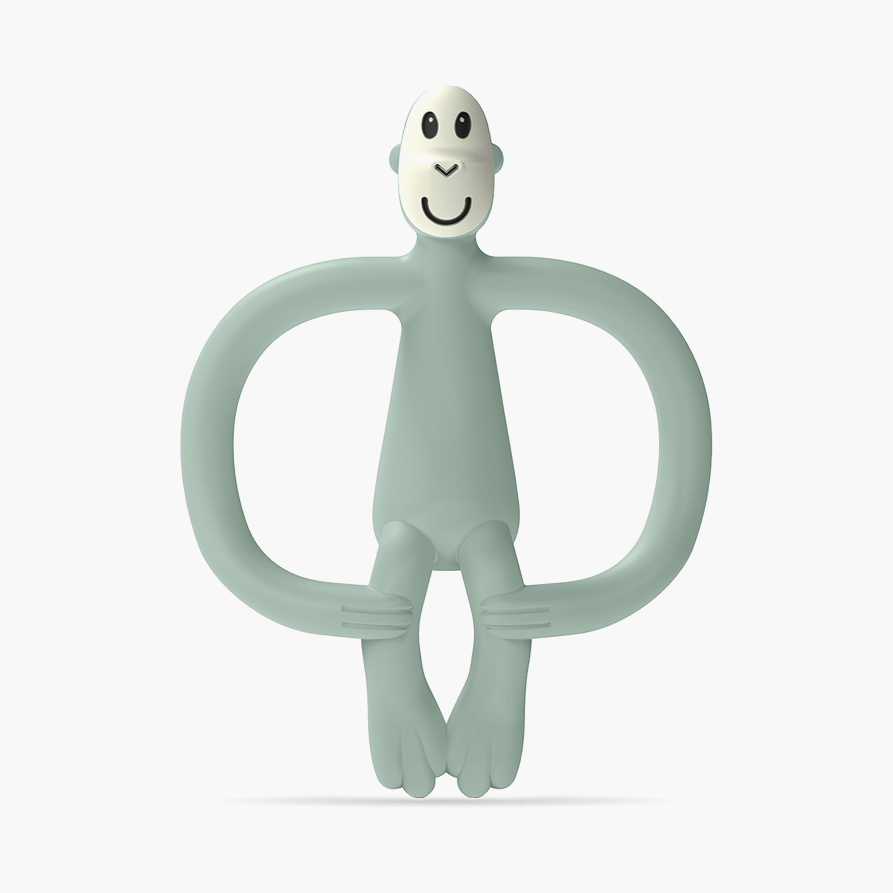 عضاضة أصلية من السيليكون والخالية من مادة BPA من ماتشستيك مونكي - 3 أشهر+-baby-feeding-teethers-image-1
