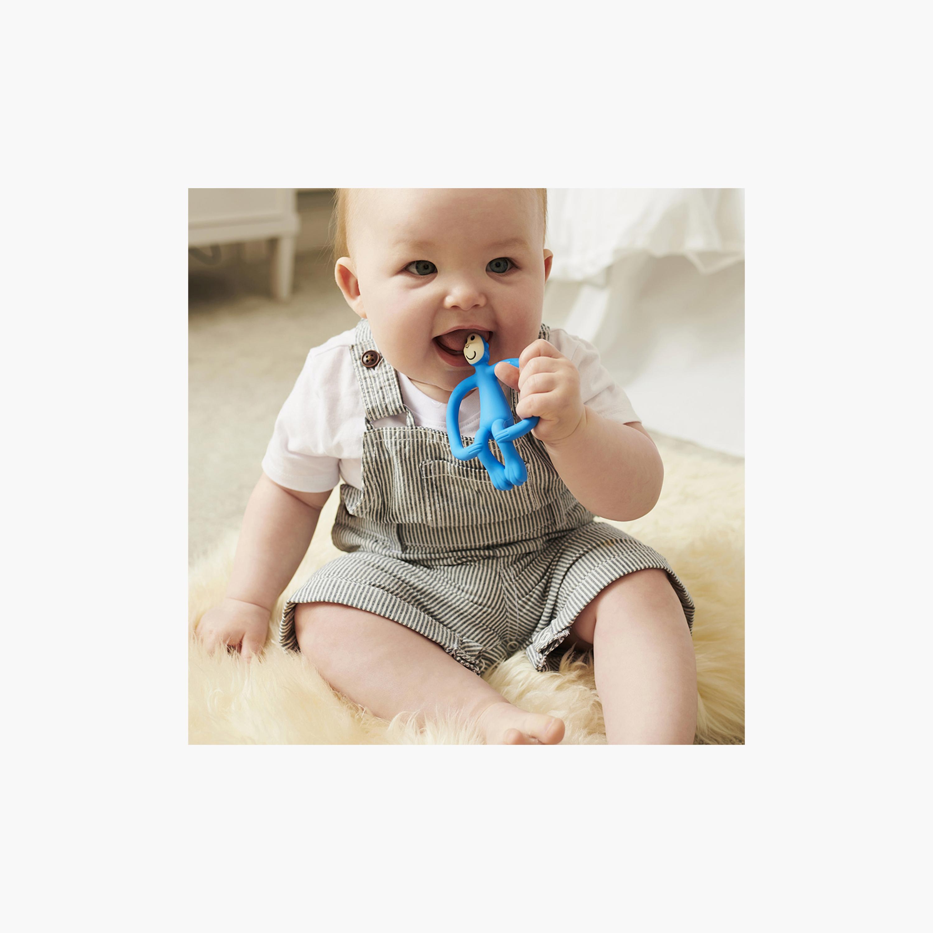 Matchstick Monkey Original BPA-Free Silicone Teether - 3 Months+-baby-feeding-teethers-image-4