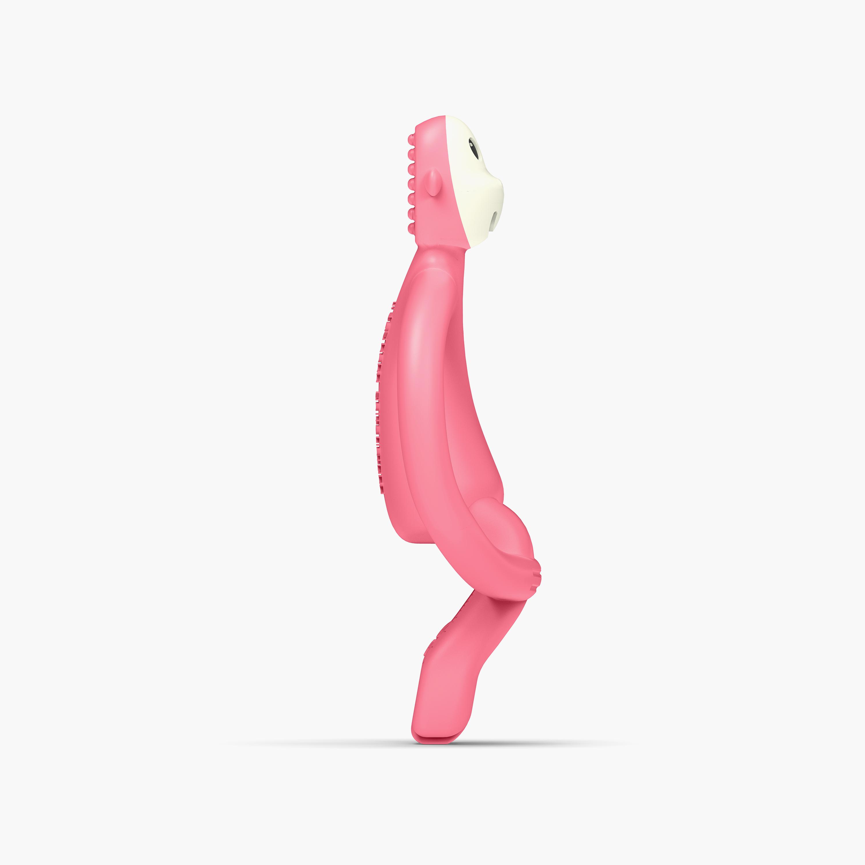 Matchstick Monkey Original BPA-Free Silicone Teether - 3 Months+-baby-feeding-teethers-image-5